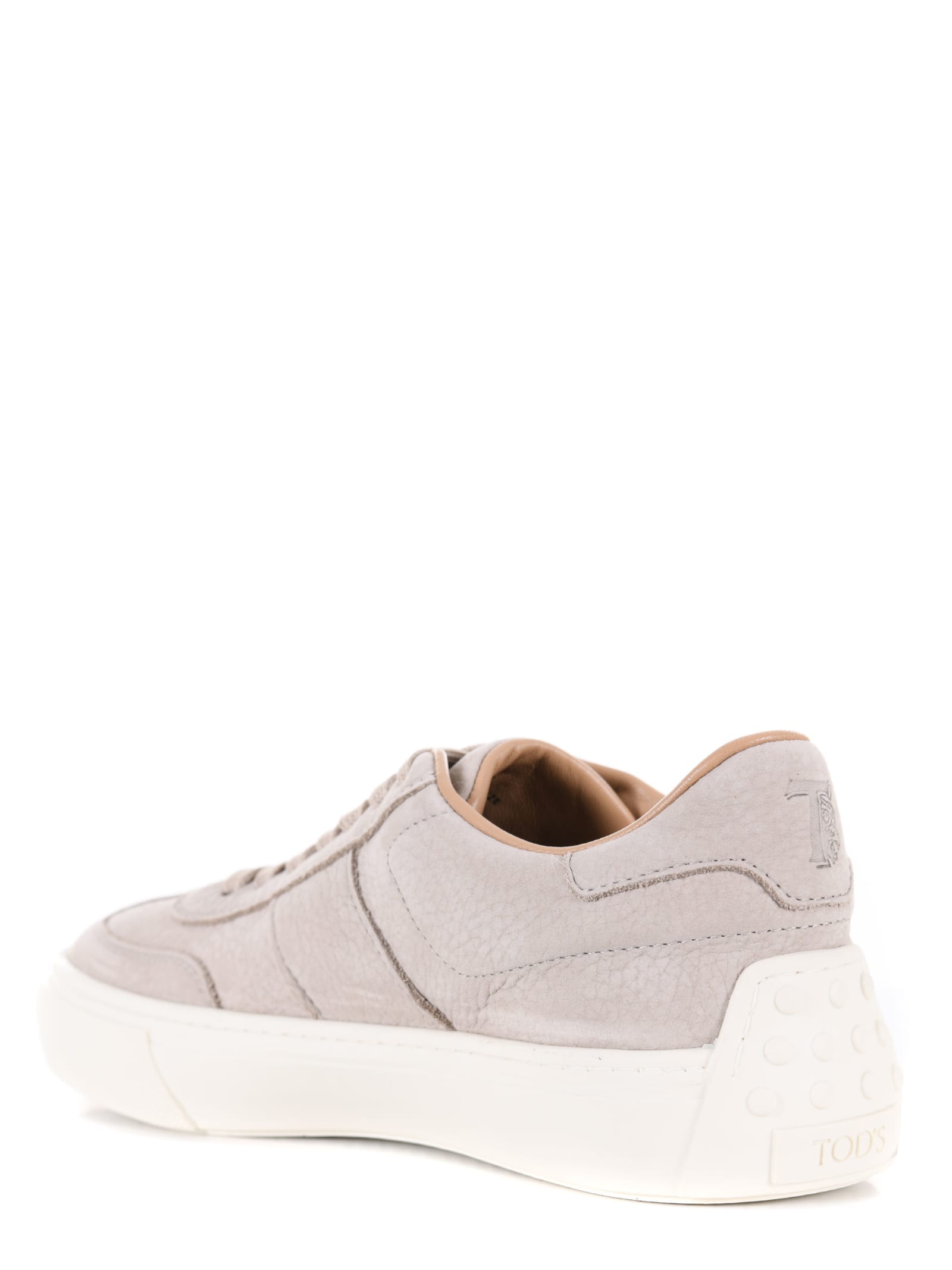 Shop Tod's Tods Sneakers In Dove Grey