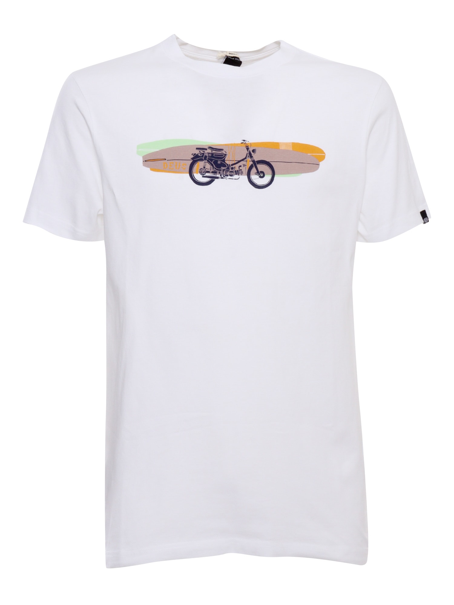White T-shirt With Print