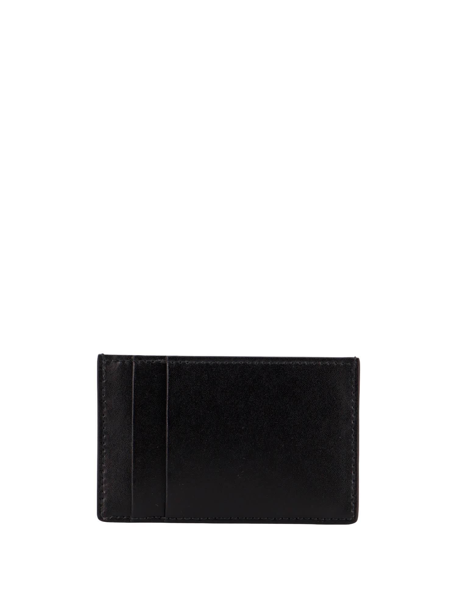 Shop Alexander Mcqueen Card Holder In Black