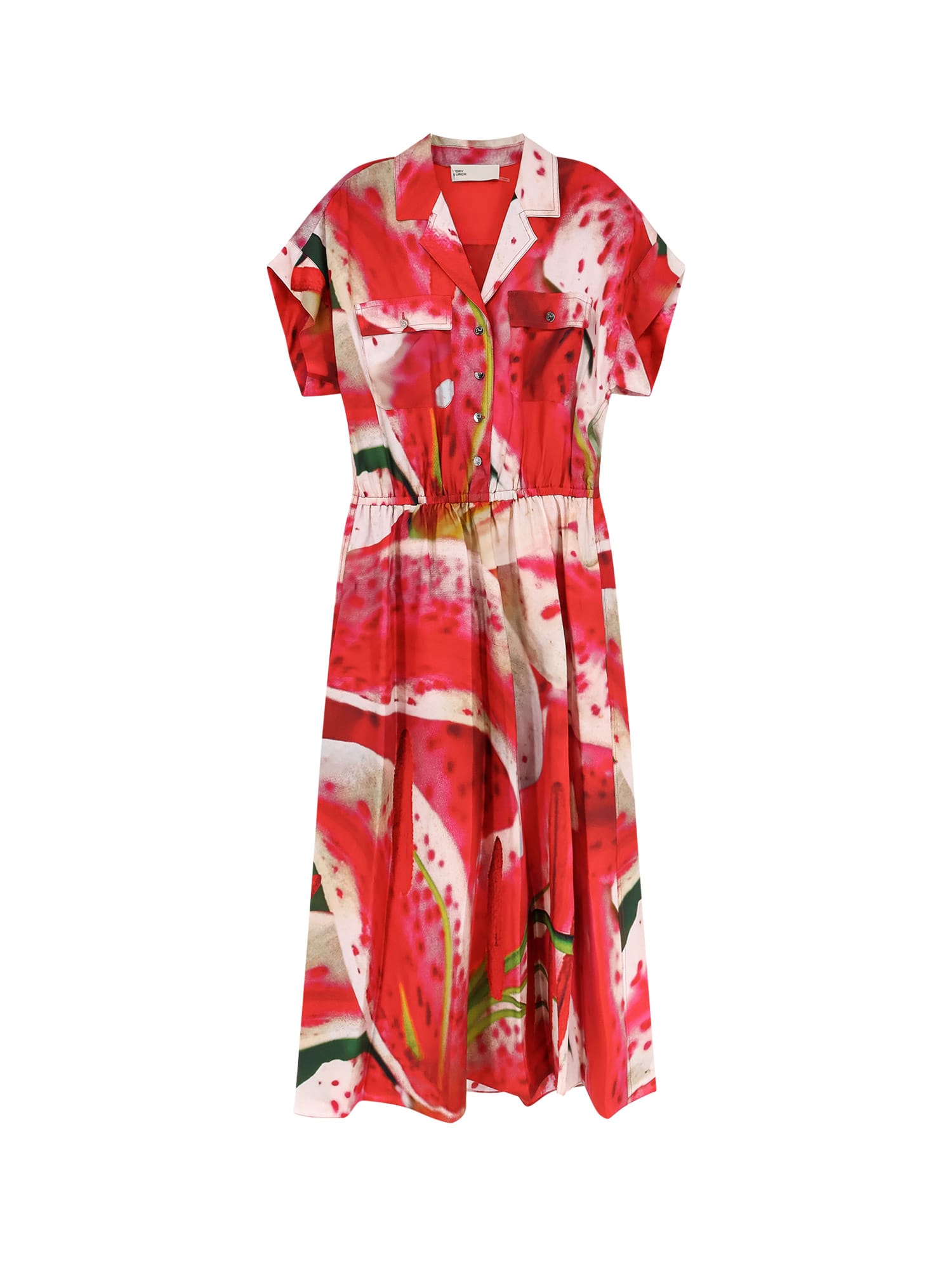 Printed Silk Chemisier/dress