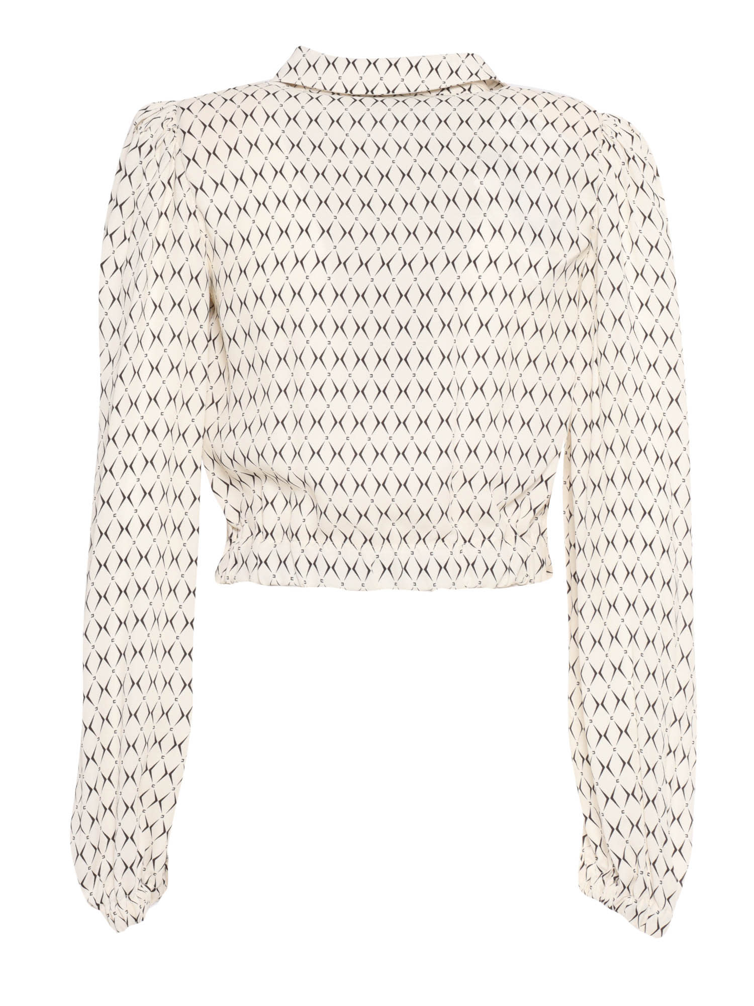 Shop Elisabetta Franchi Shirt In White