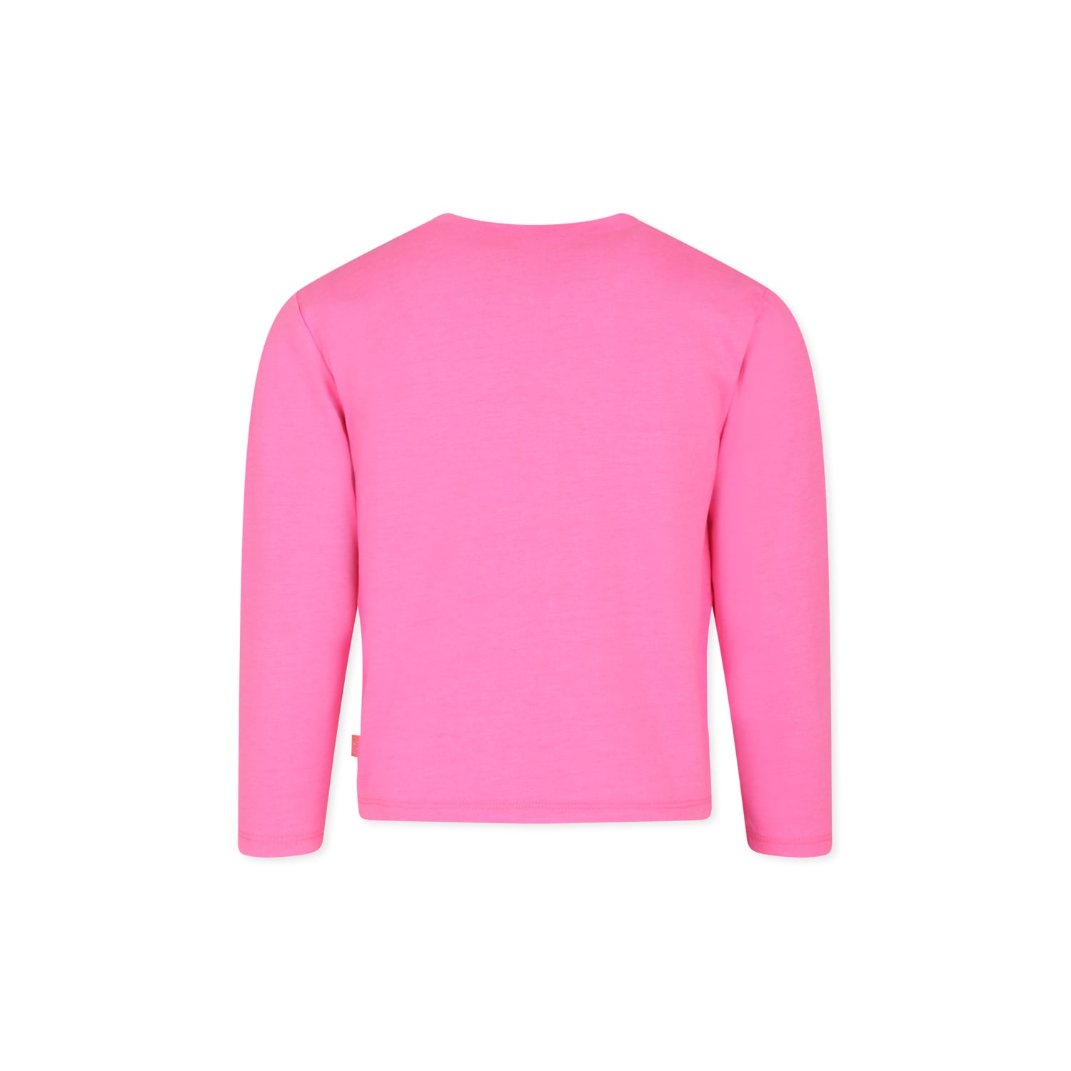 Billieblush Fuchsia T-shirt For Girl With Hearts In Fuchsia