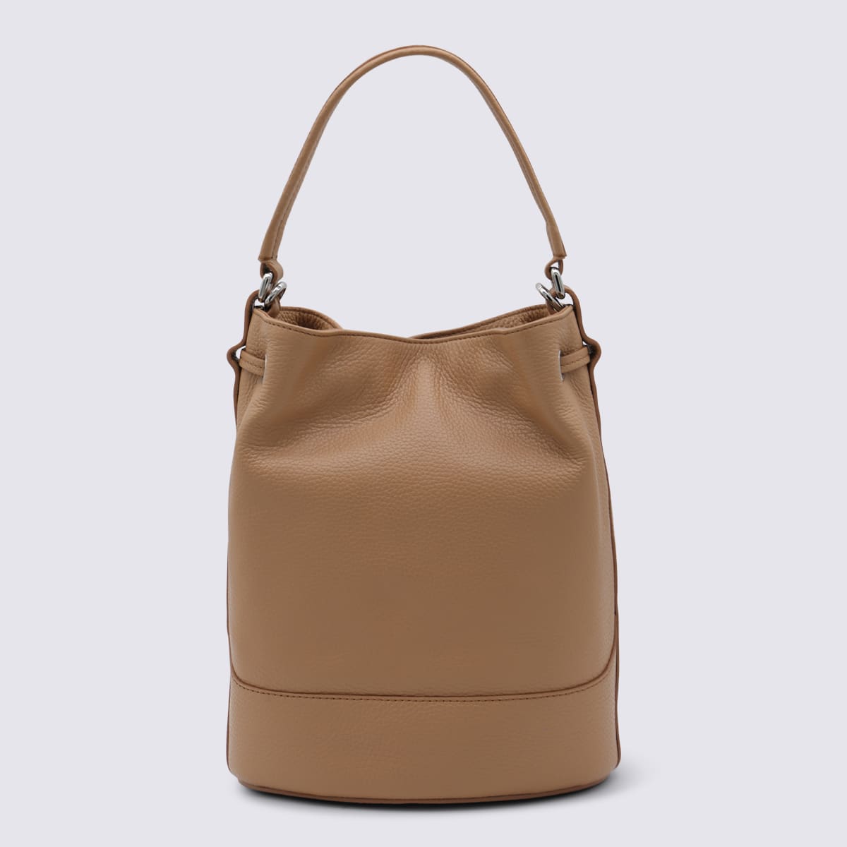 Zanellato Bucket Bag With Adjustable Strap And Top Handle In Brown