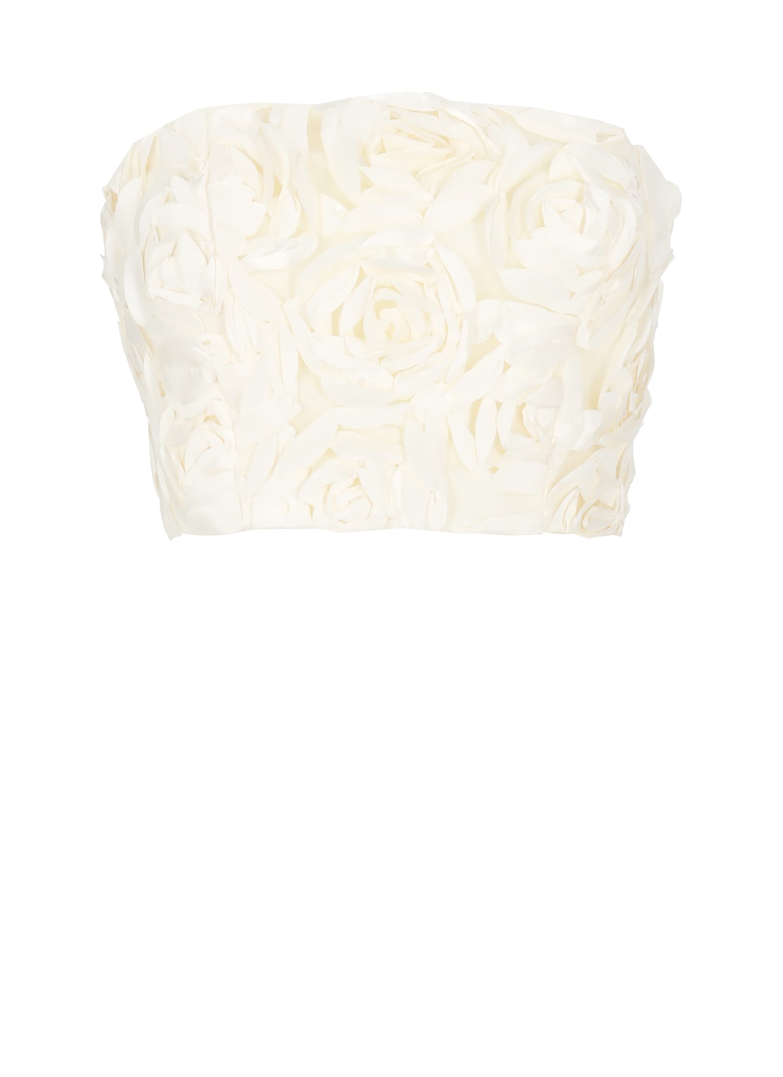 Rotate Birger Christensen Rotate Top With Roses In White