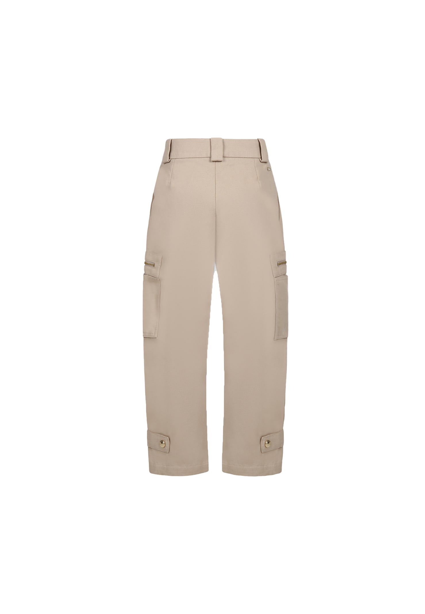 Chloé Multi-pocket Casual Pants In Beige
