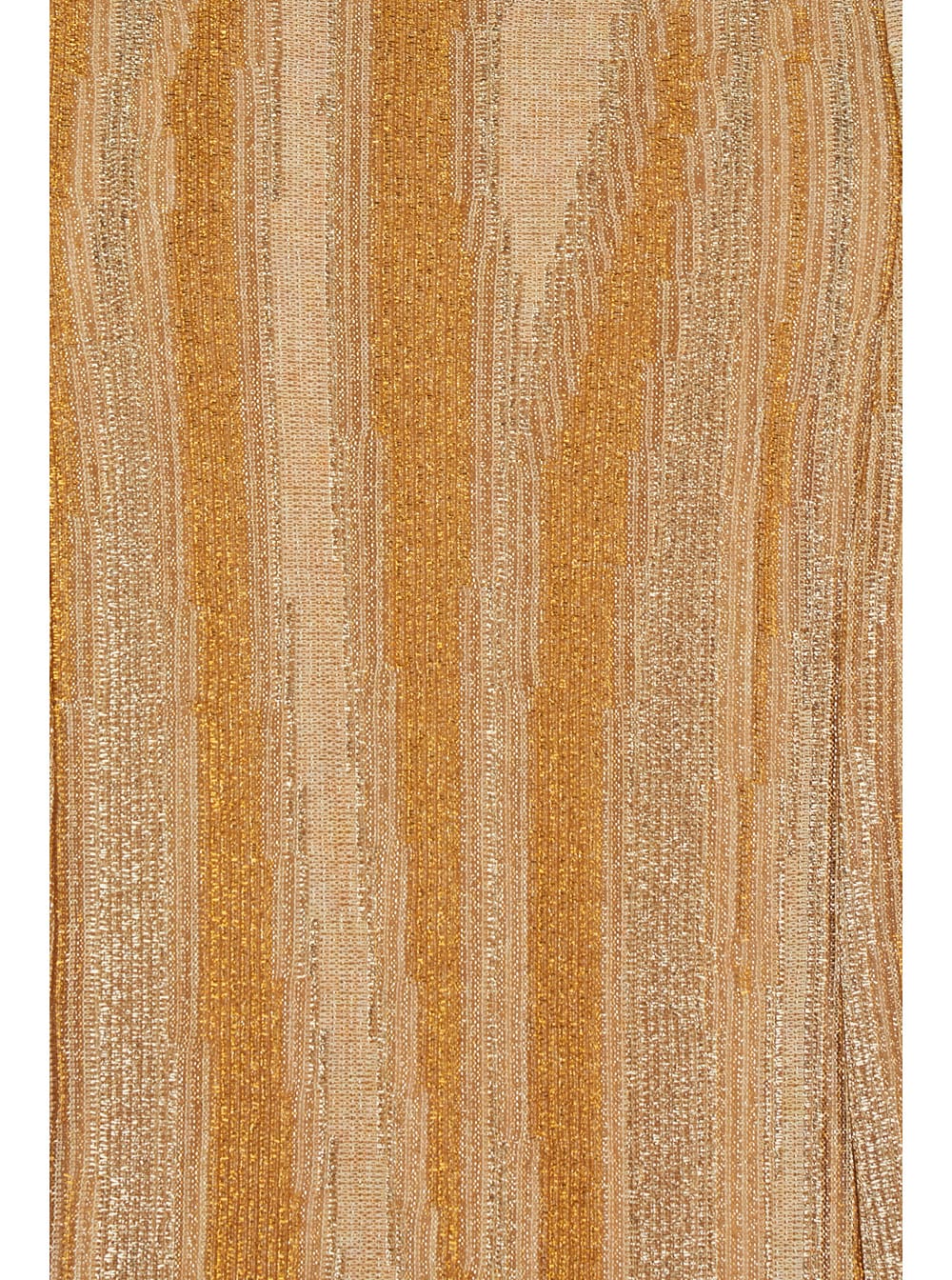 FORTE FORTE METALLIC LONG SLEEVELESS DRESS WITH SQUARE NECK AND CRISS-CROSSED SHOULDER STRAPS ON THE REAR IN TEC