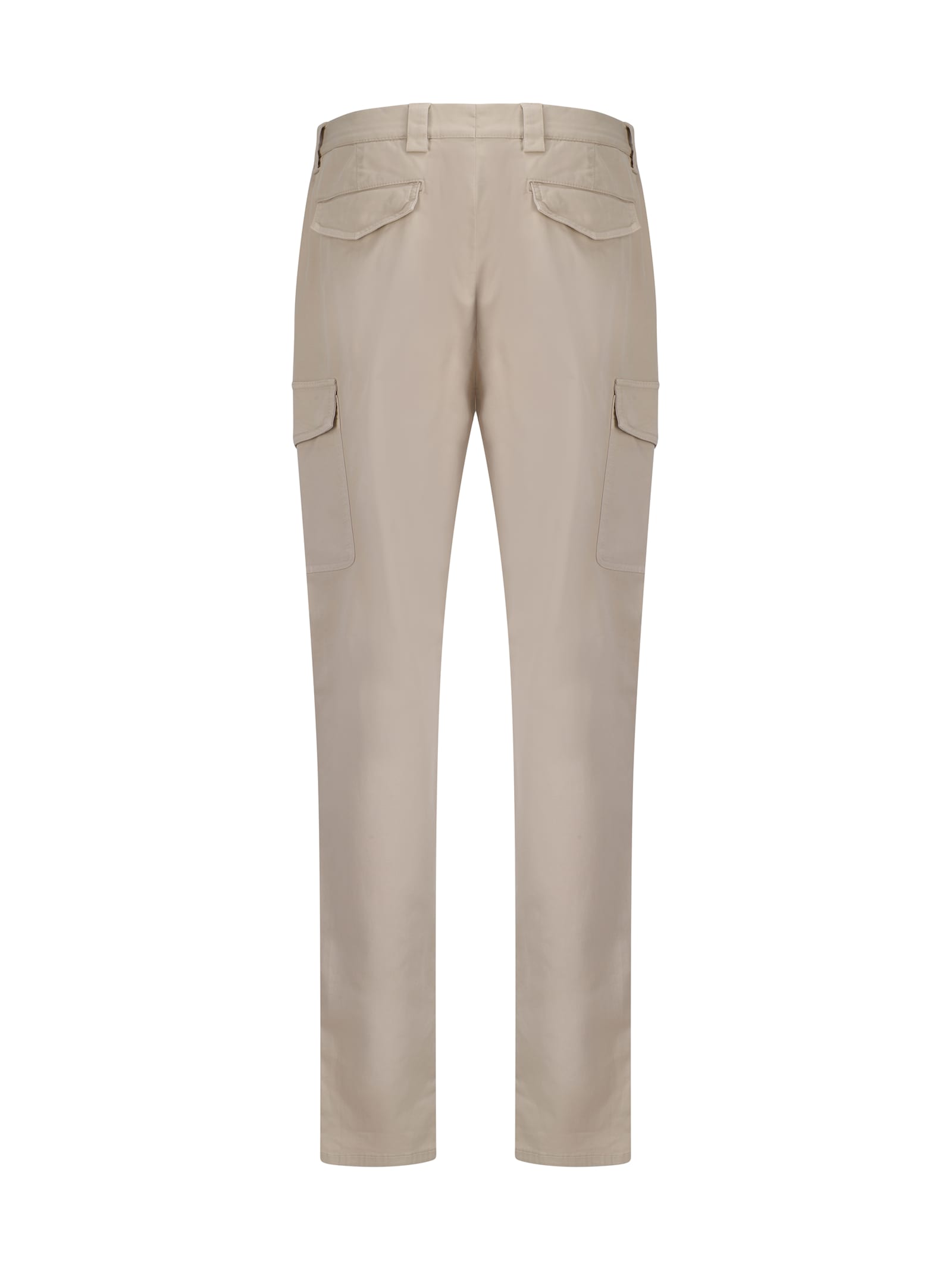 Shop Brunello Cucinelli Cargo Pants In Semi Di Lino