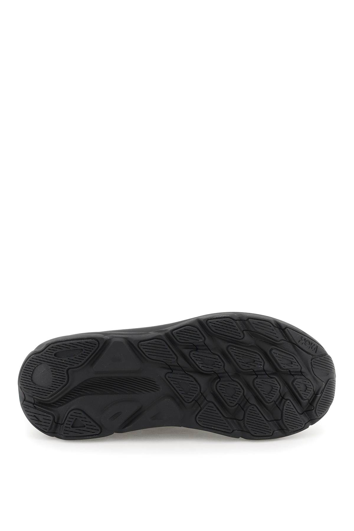 Shop Hoka Clifton 9 Sneakers In Bblc Black / Black