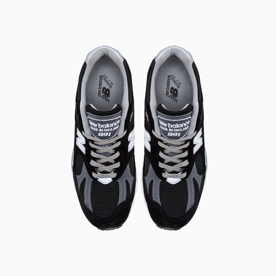New Balance Mesh And Suede Sneakers With Reflective Accents In Black D