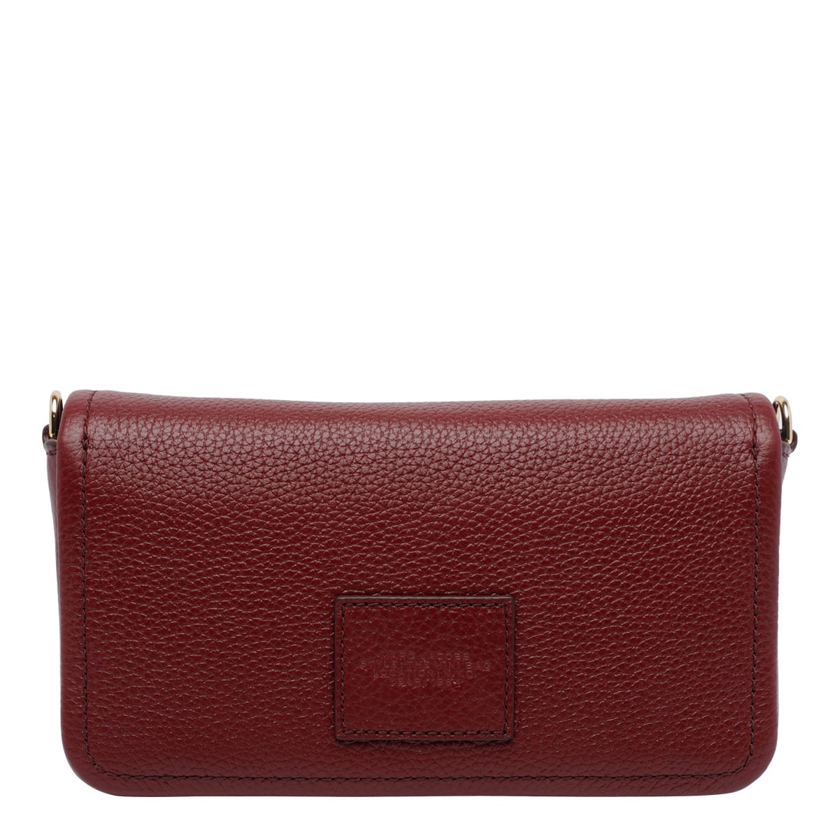 Marc Jacobs Mini Leather Shoulder Bag With Adjustable Strap In Red