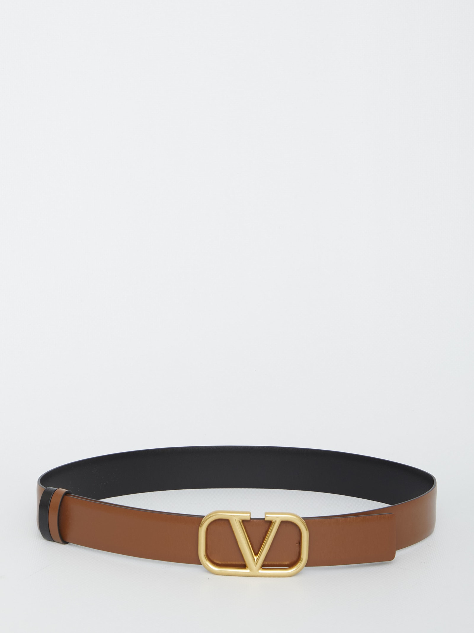 Shop Valentino Vlogo Signature Belt In Black