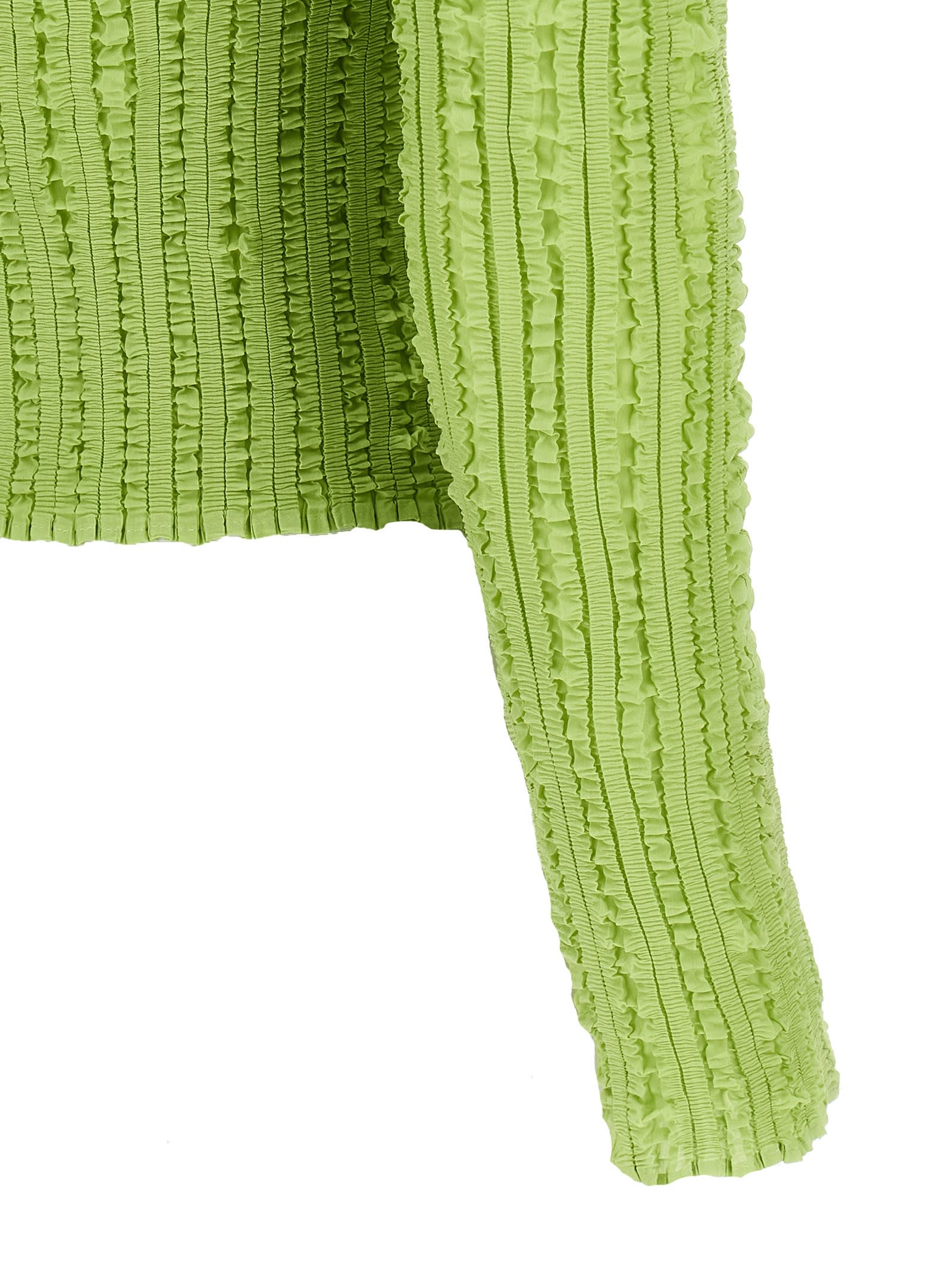 Issey Miyake Jellyfish Pleats Sweaters And Cardigans Green
