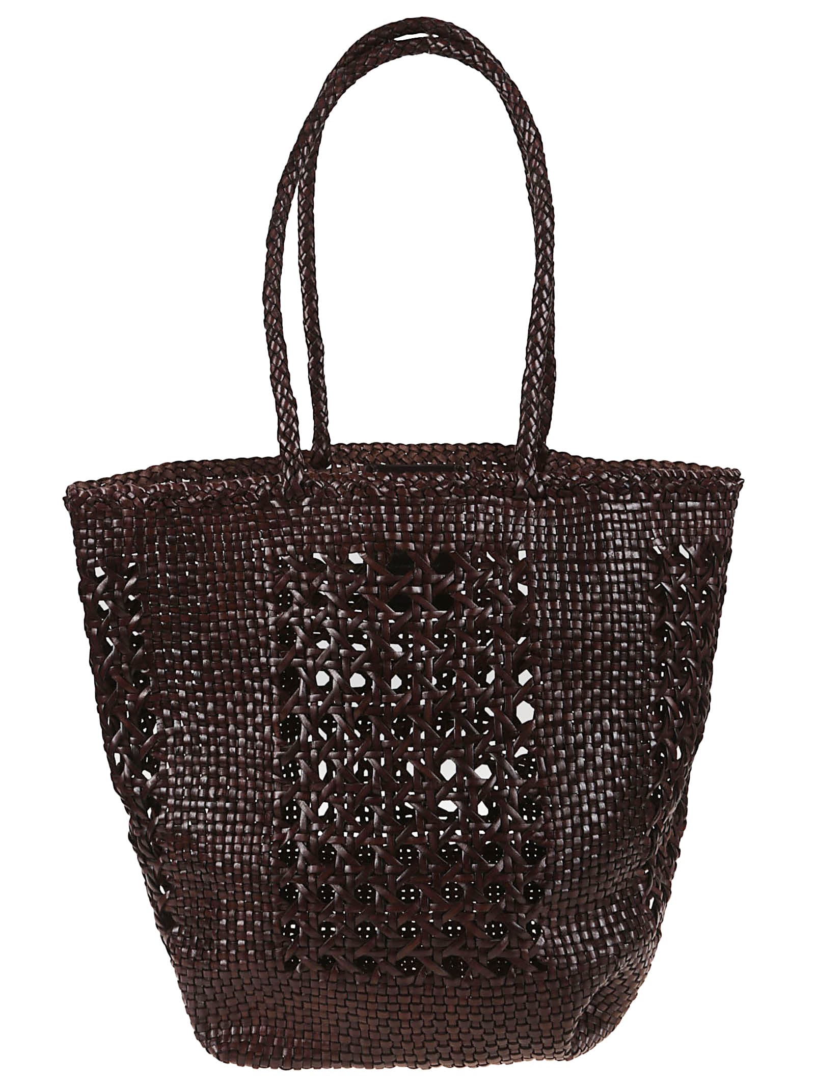 Open Cannage Weave Basket 20x27x17 Cm
