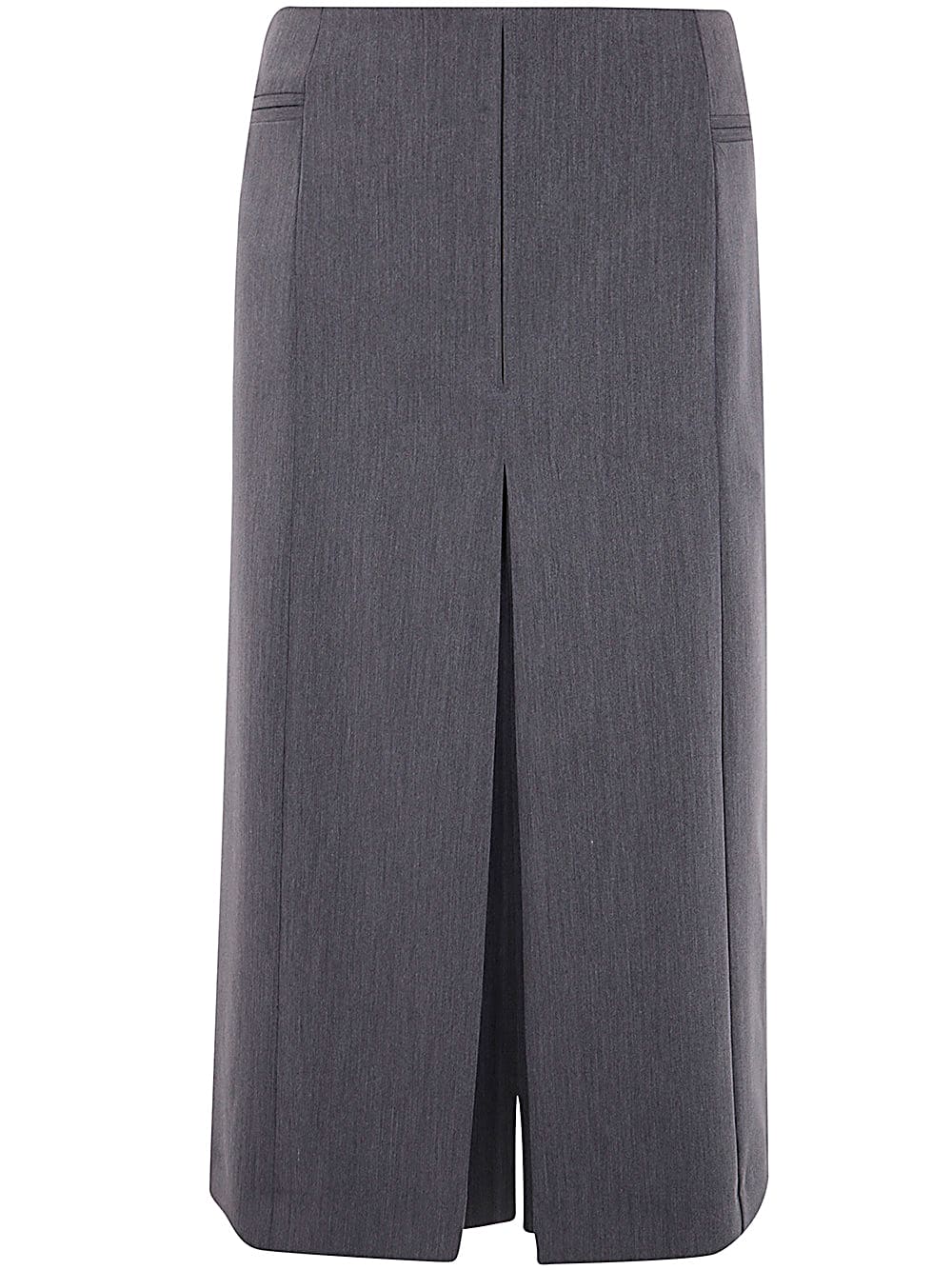 Shop Pinko Paladini Fluid Skirt In Excalibur Grey