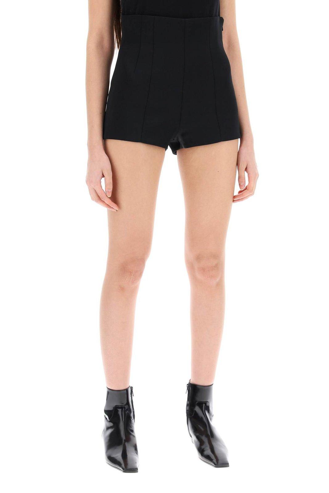 Shop Khaite The Lennman Shorts In Black