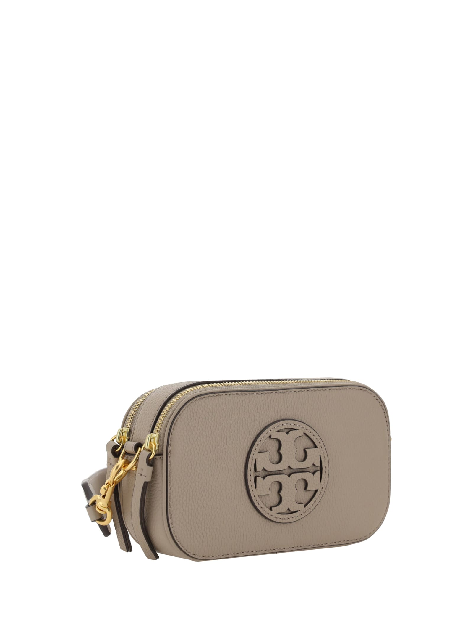 TORY BURCH ROBINSON CROSSHATCHED CONVERTIBLE SHOULDER BAG 