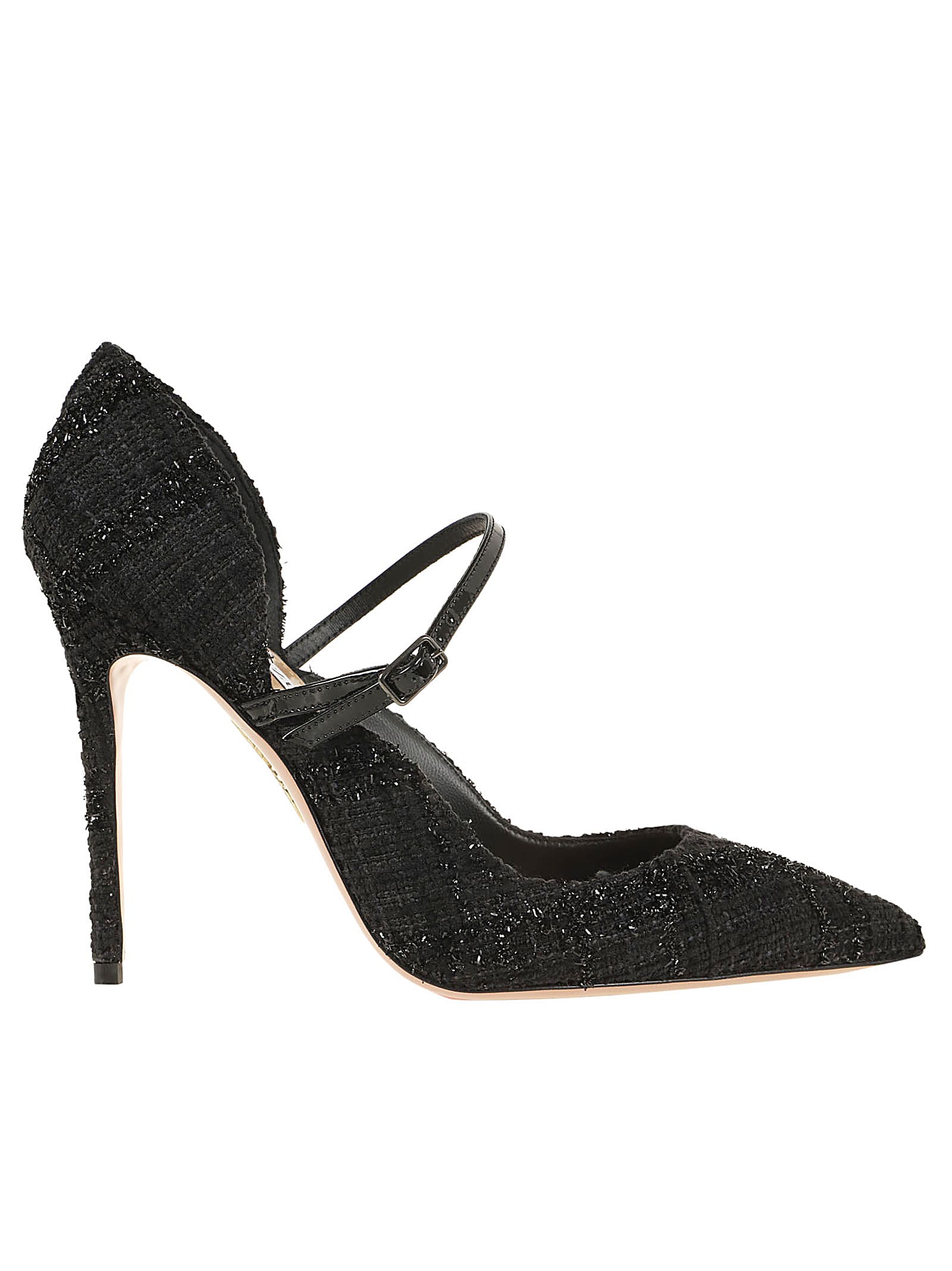 Shop Aquazzura Bellezza Pump 105 In Black