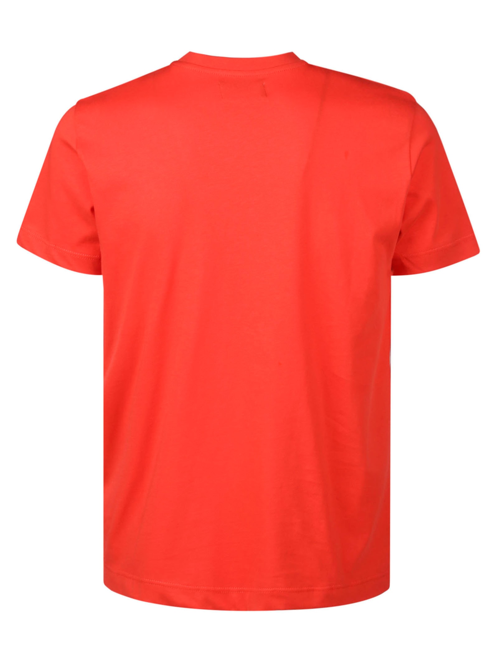 Shop Vilebrequin T-shirt Washed In Rosso Brillante