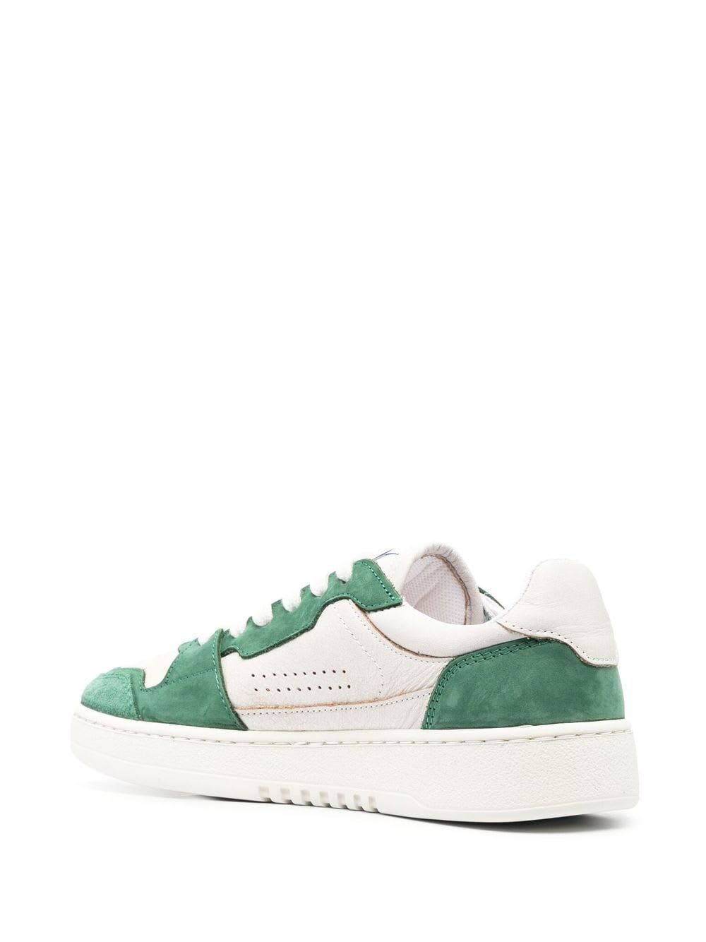 Shop Axel Arigato Dice Lo Sneaker In White Green