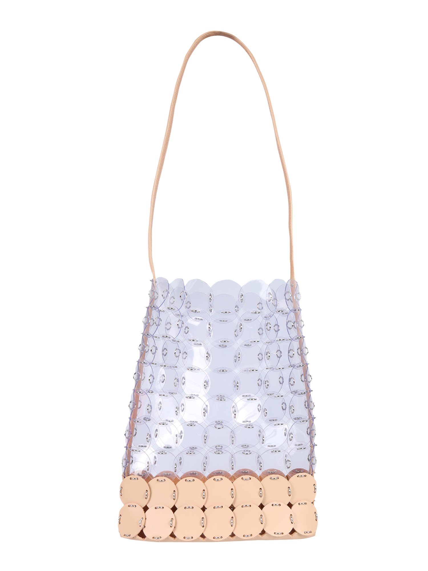 Paco Rabanne Hobo Bag With Transparent Discs