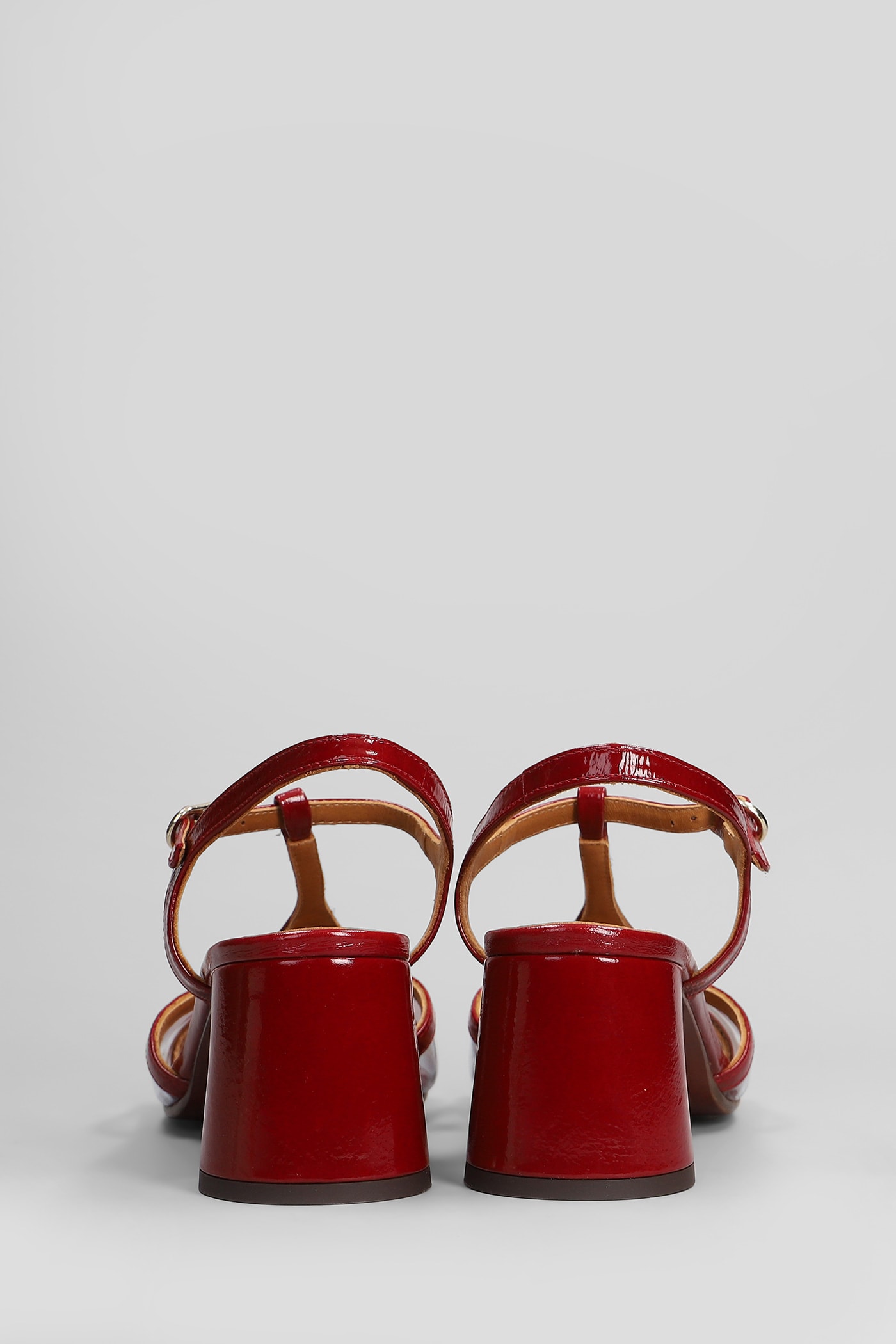 サンダル・ミュール CHIE MIHARA Women Sandals 414539 RYONA RED Chie Mihara Ryona Sandals In Red Leather | ModeSens
