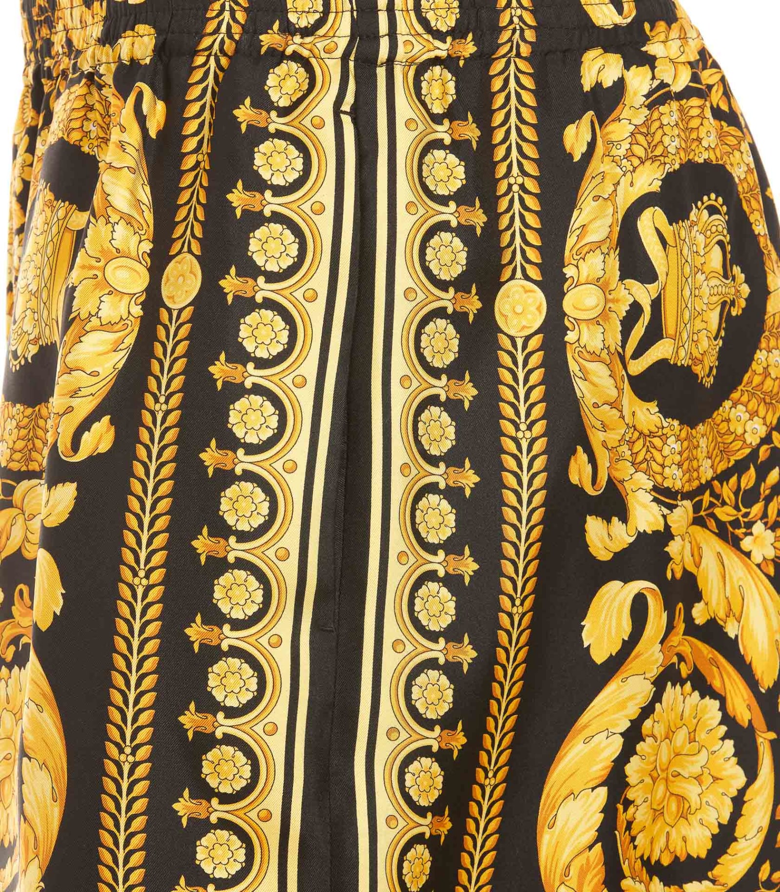 VERSACE SHORTS WITH BAROCCO PRINT 