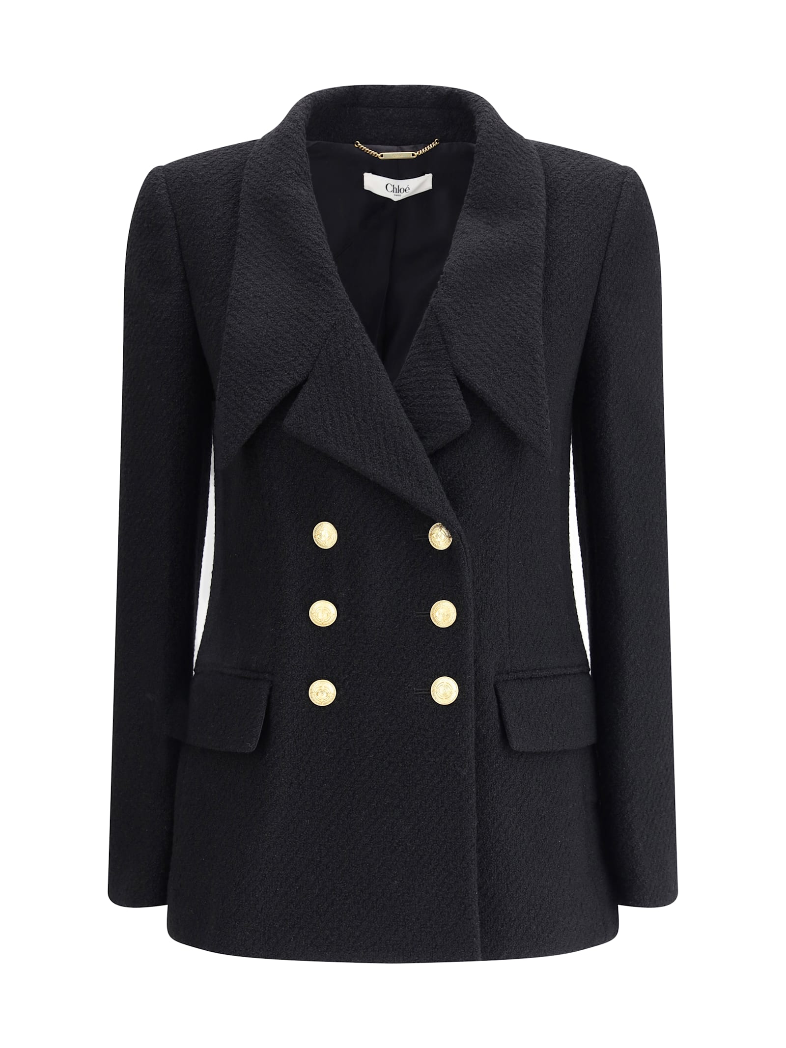 Chloé Bouclè Wool Blazer