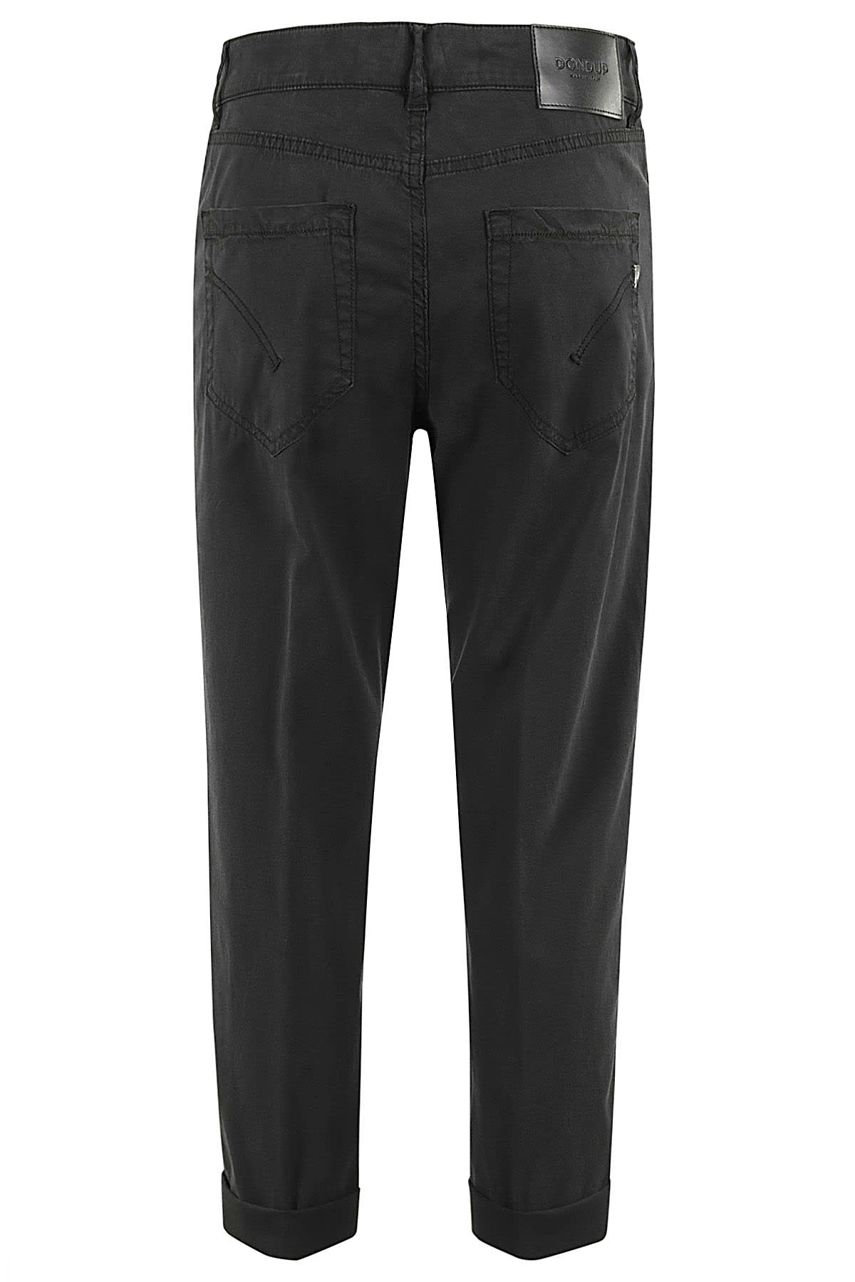 Dondup Woman Pants Black Size 31 Cotton, Elastomultiester, Elastane In Nero