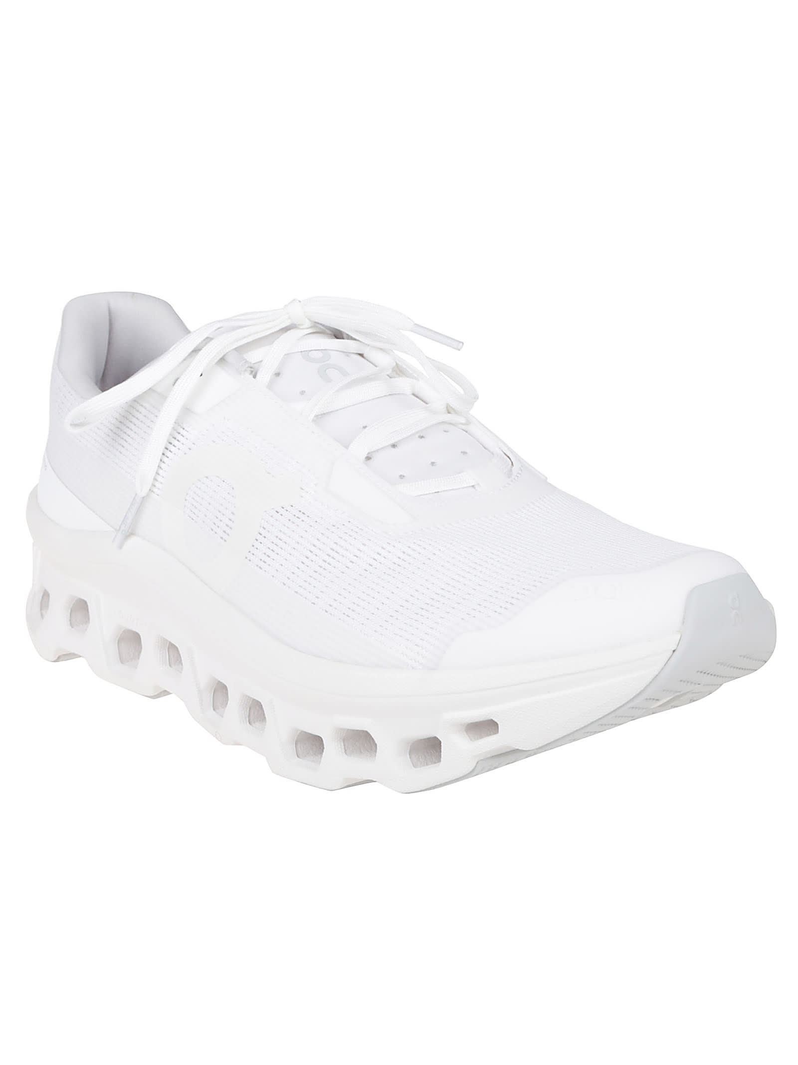 On Cloudmster Void Sneakers In White