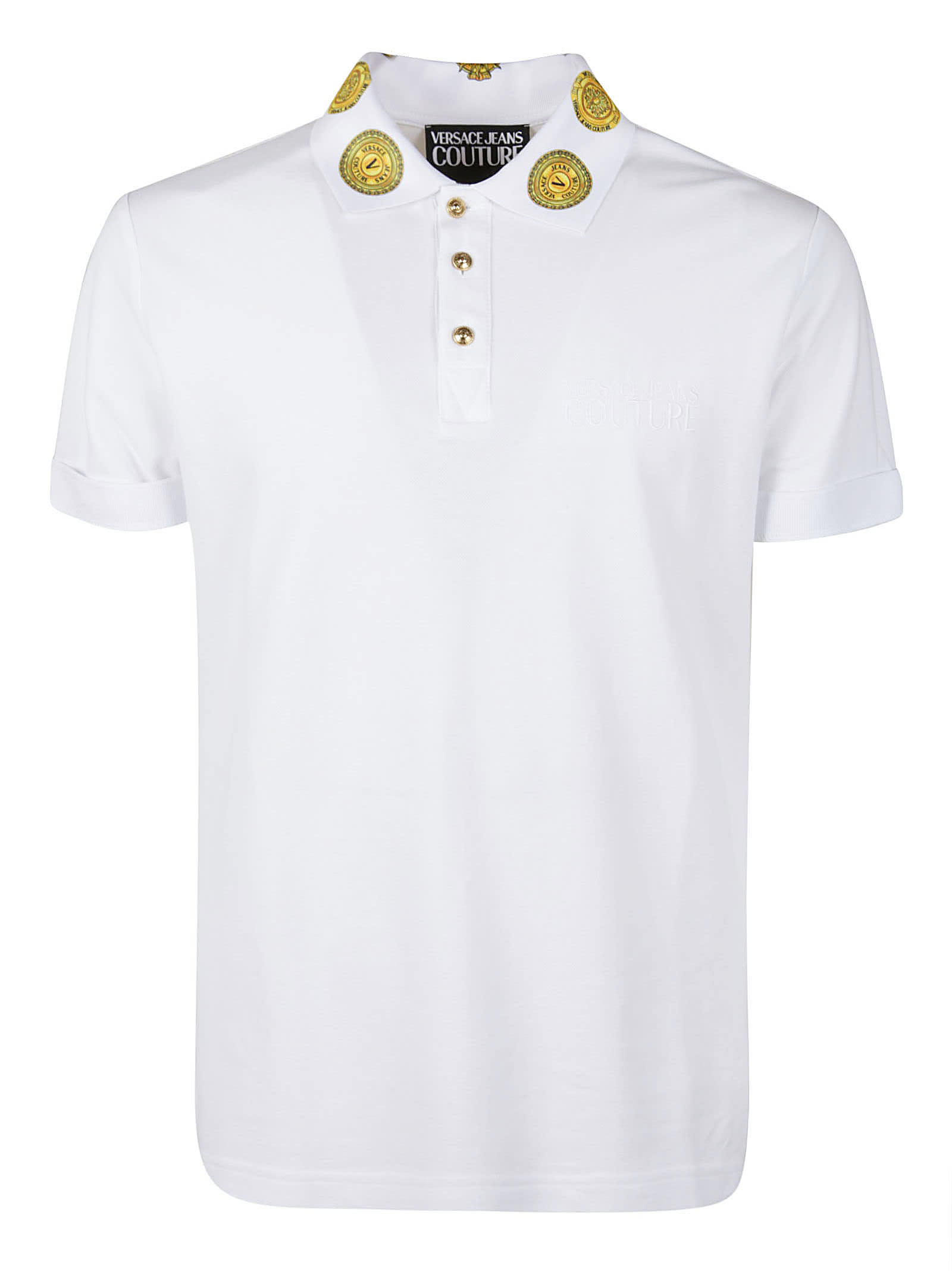 Versace Jeans Couture Logo Collar Polo Shirt