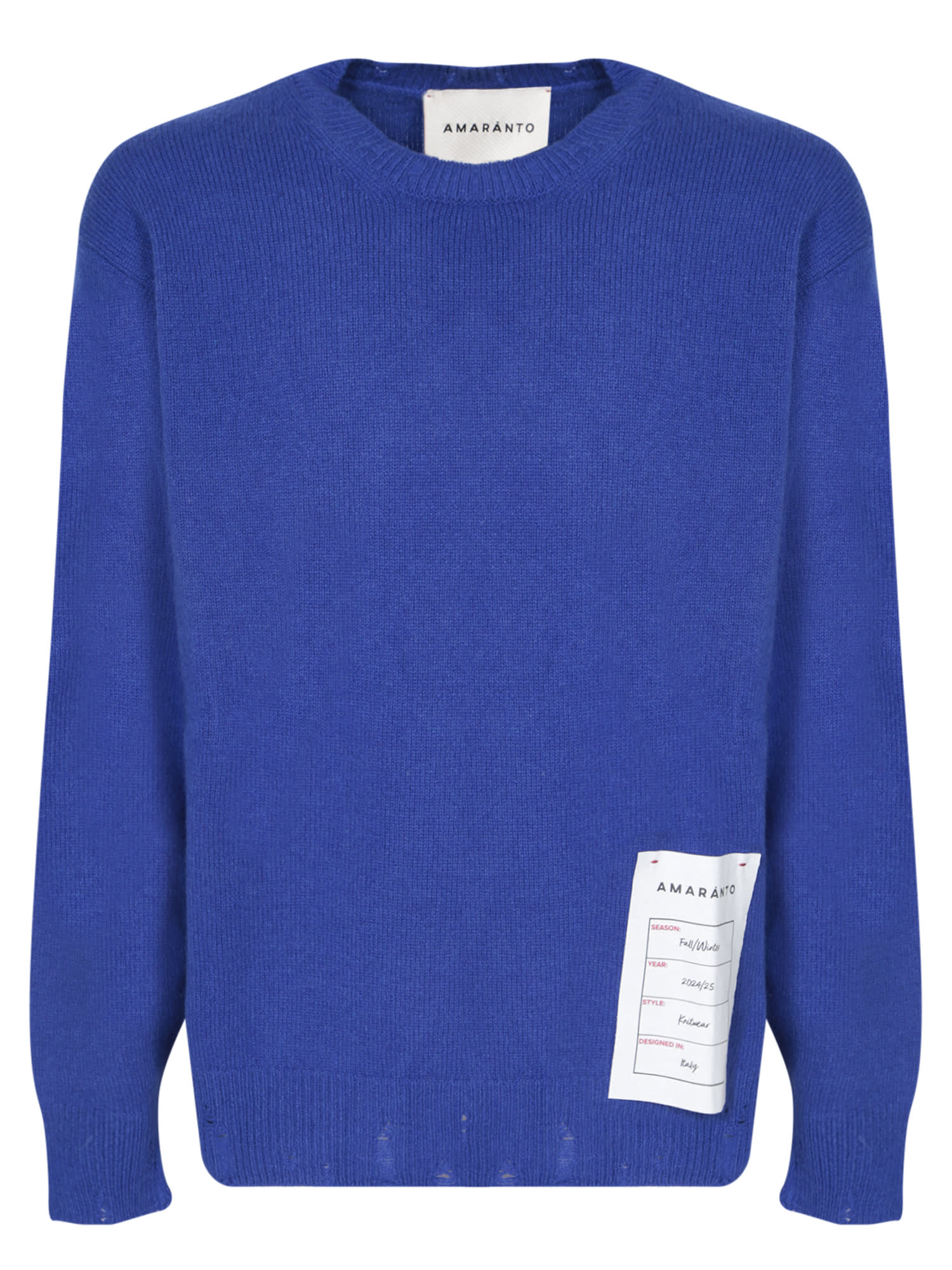 Crewneck Blue Sweater