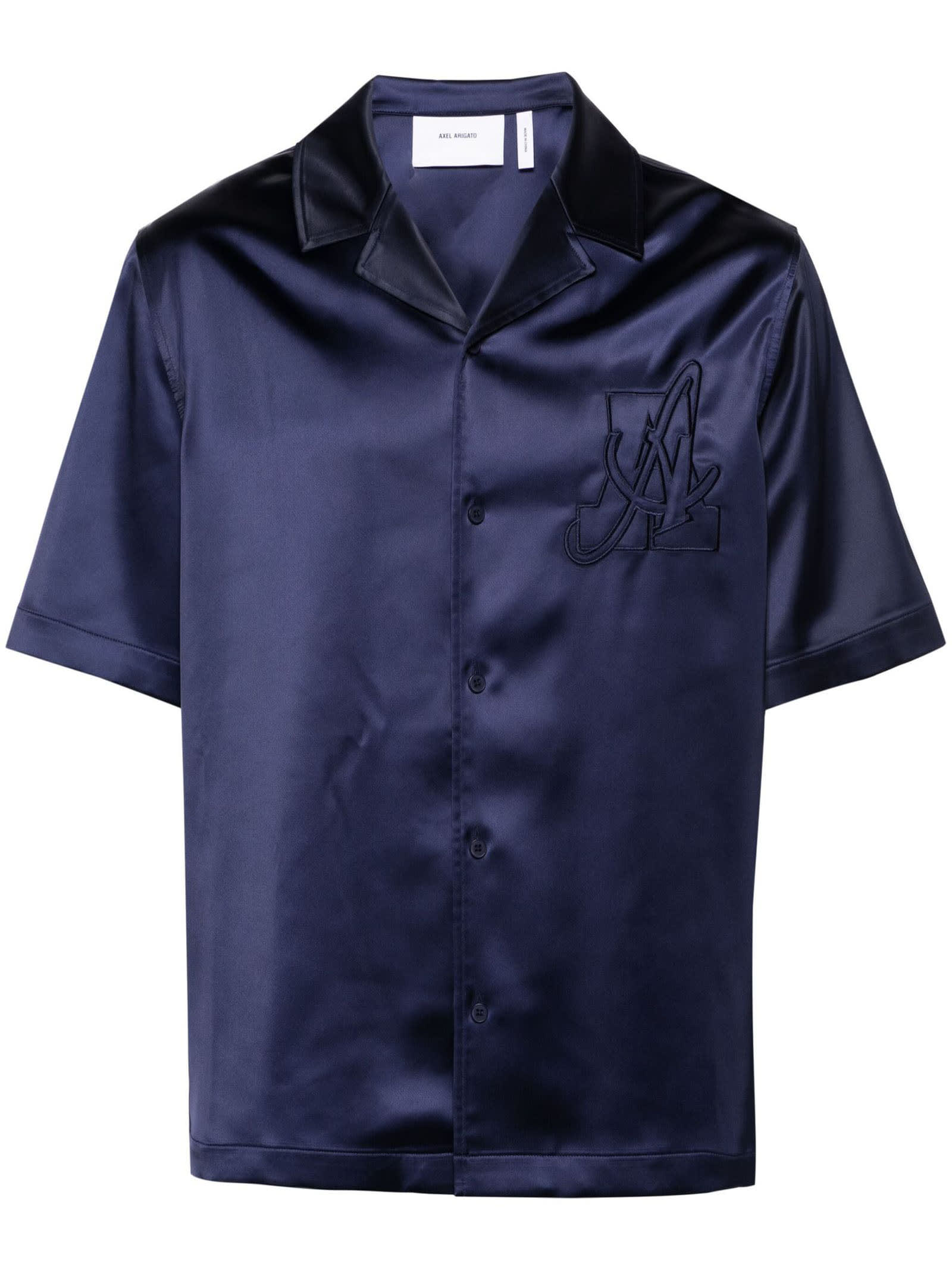 Shop Axel Arigato Shirts Blue