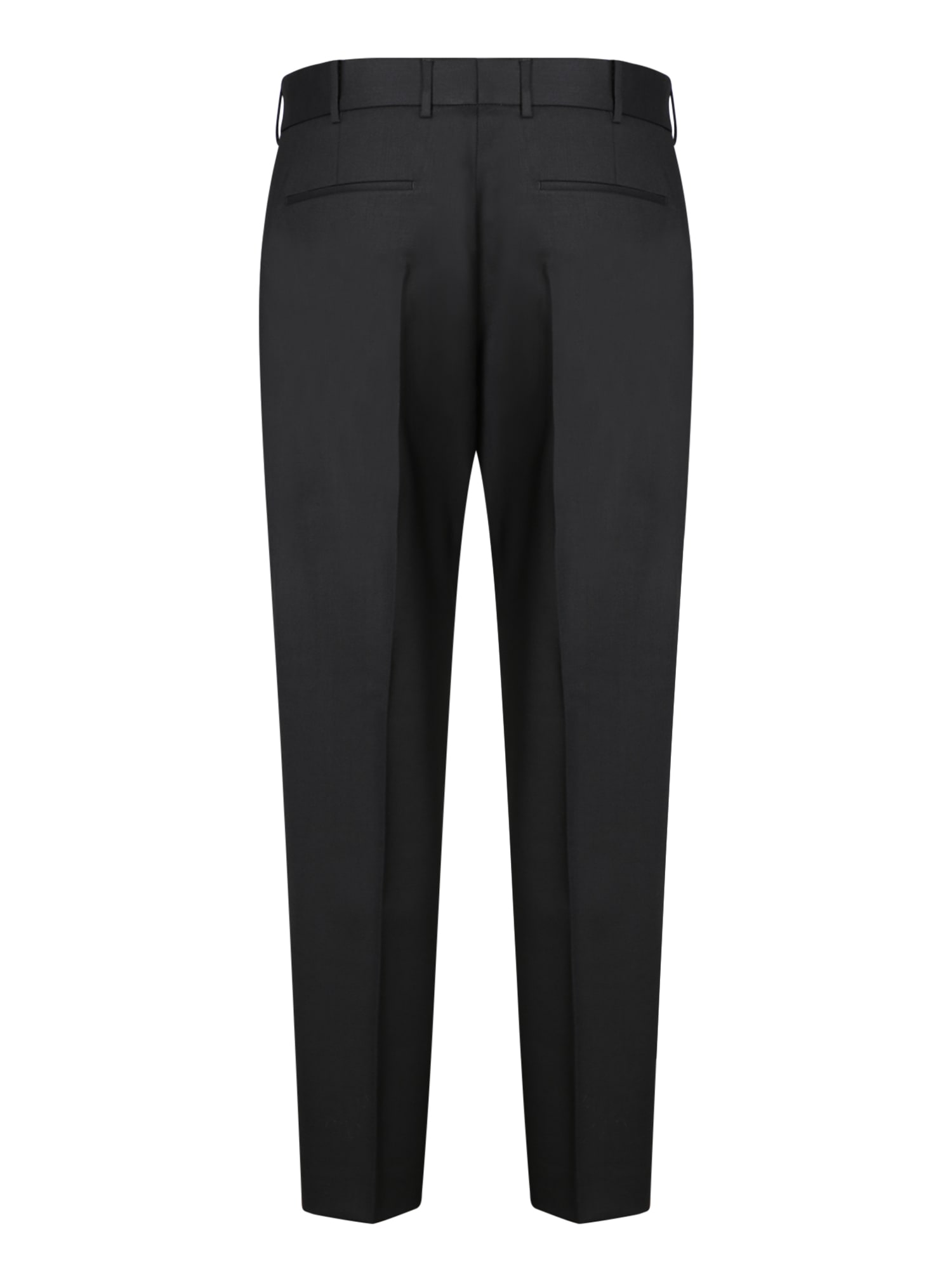 Shop Pt Torino Rebel Black Trousers