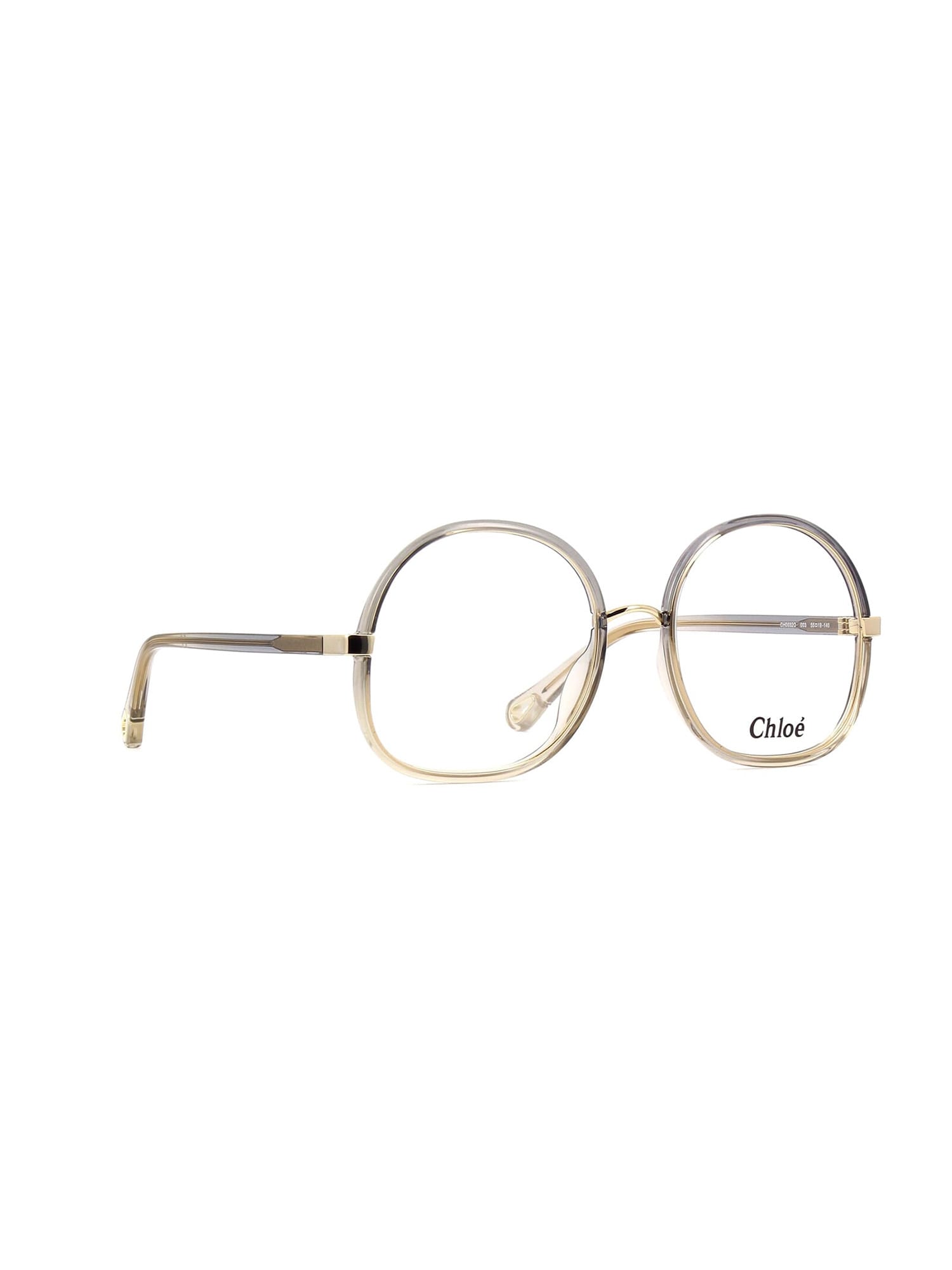 Shop Chloé 17fa40r0a In Grey Grey Transparent