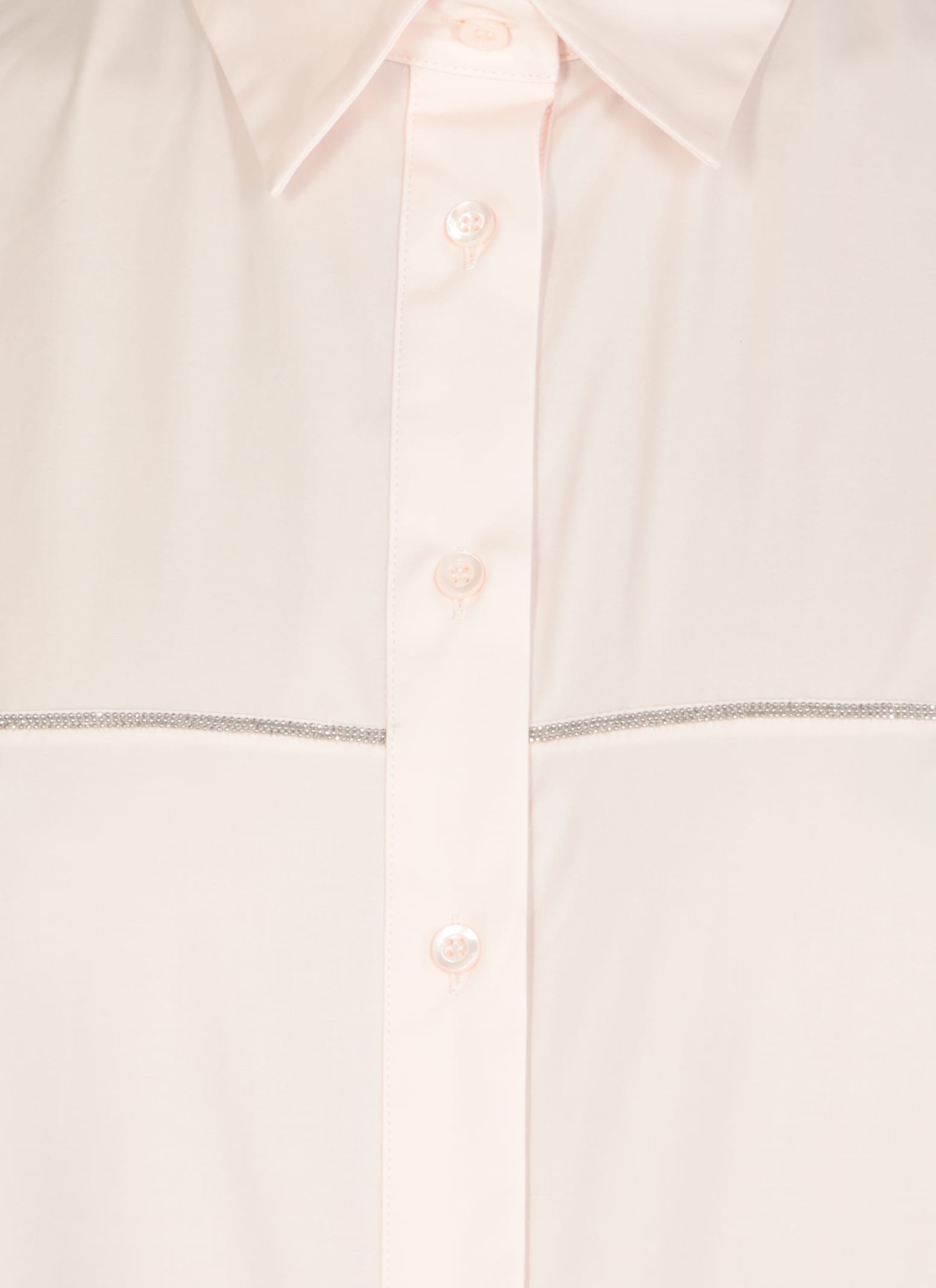 Shop Peserico Cotton Shirt In Pink