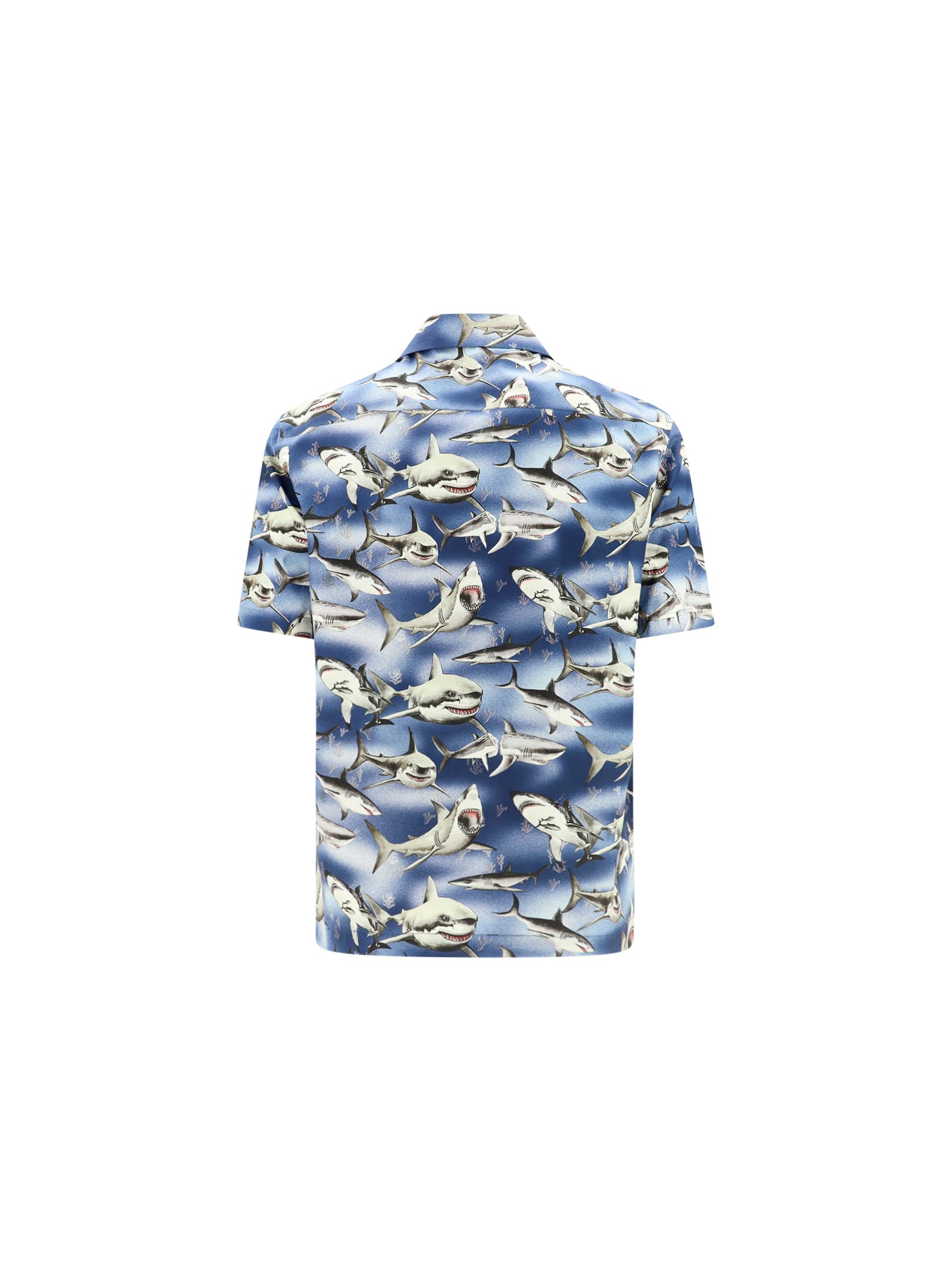 Shop Palm Angels Sharks Shirt