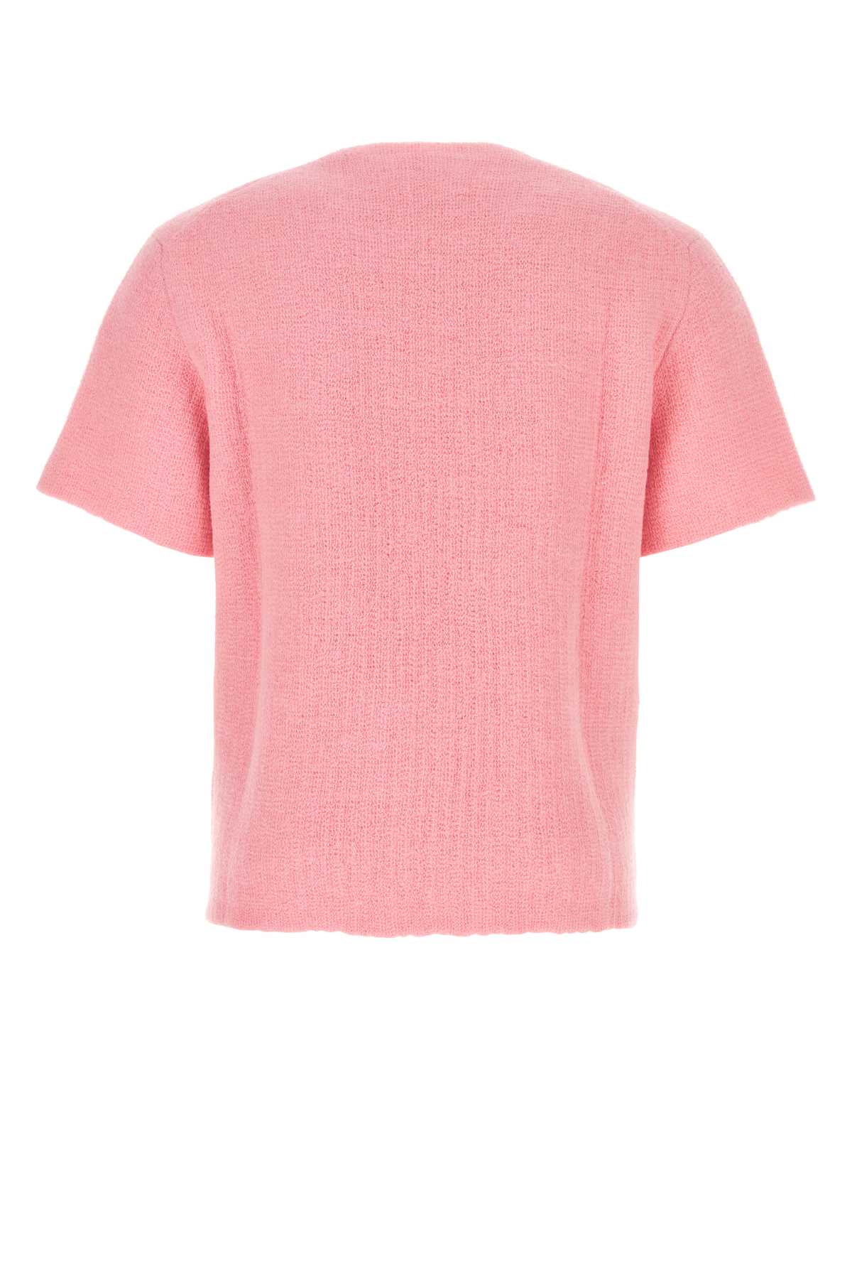 Shop Jil Sander Pink Wool Blend Oversize Sweater In 666