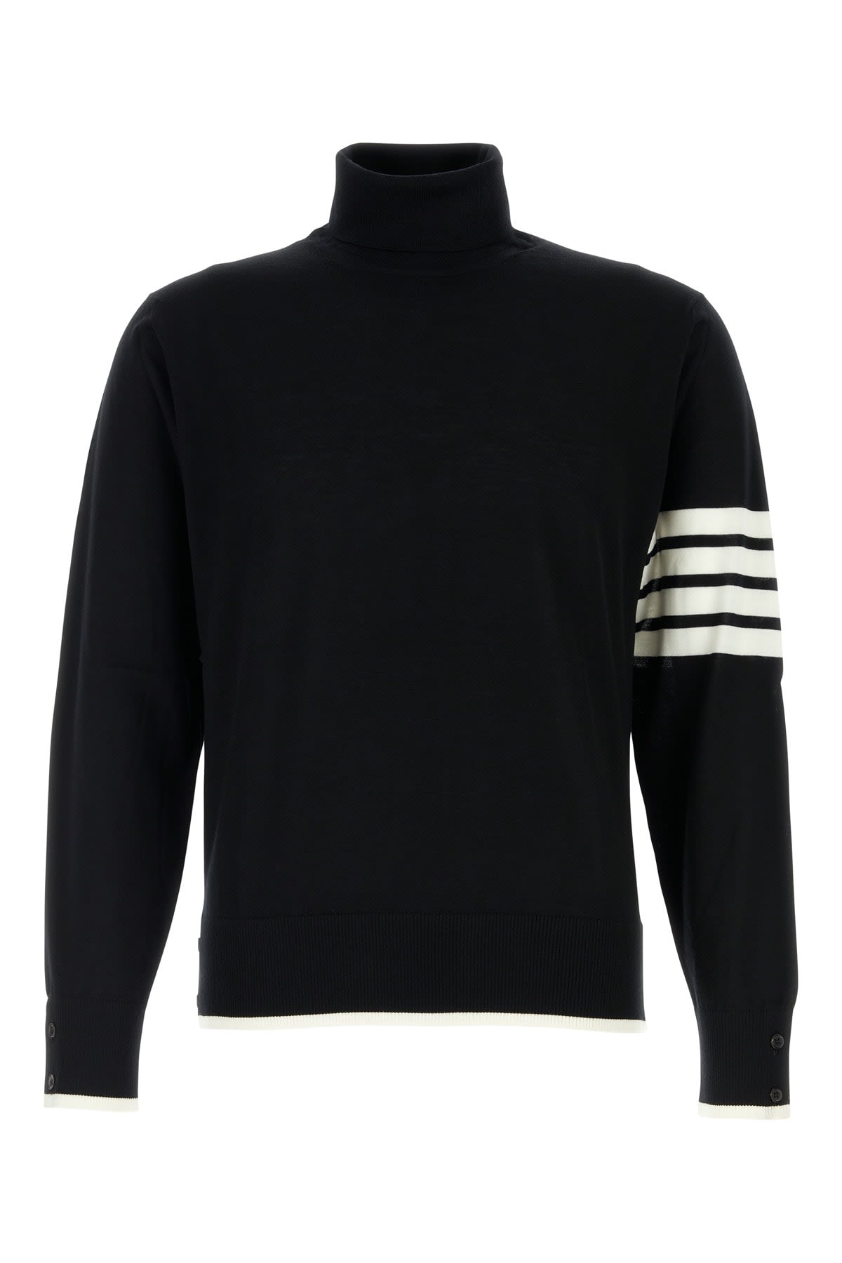 Shop Thom Browne Jersey Stitch Relaxe In Black