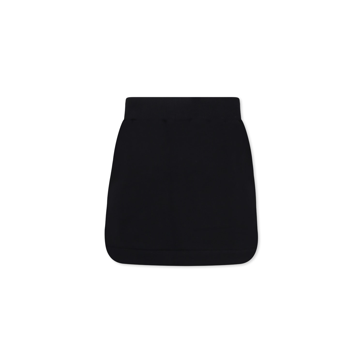 Shop Balmain Black Skirt For Girl