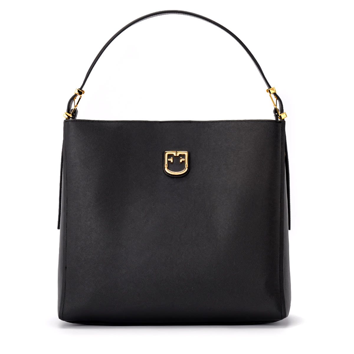 Furla Belvedere M Hobo Shoulder Bag In Black Leather ModeSens