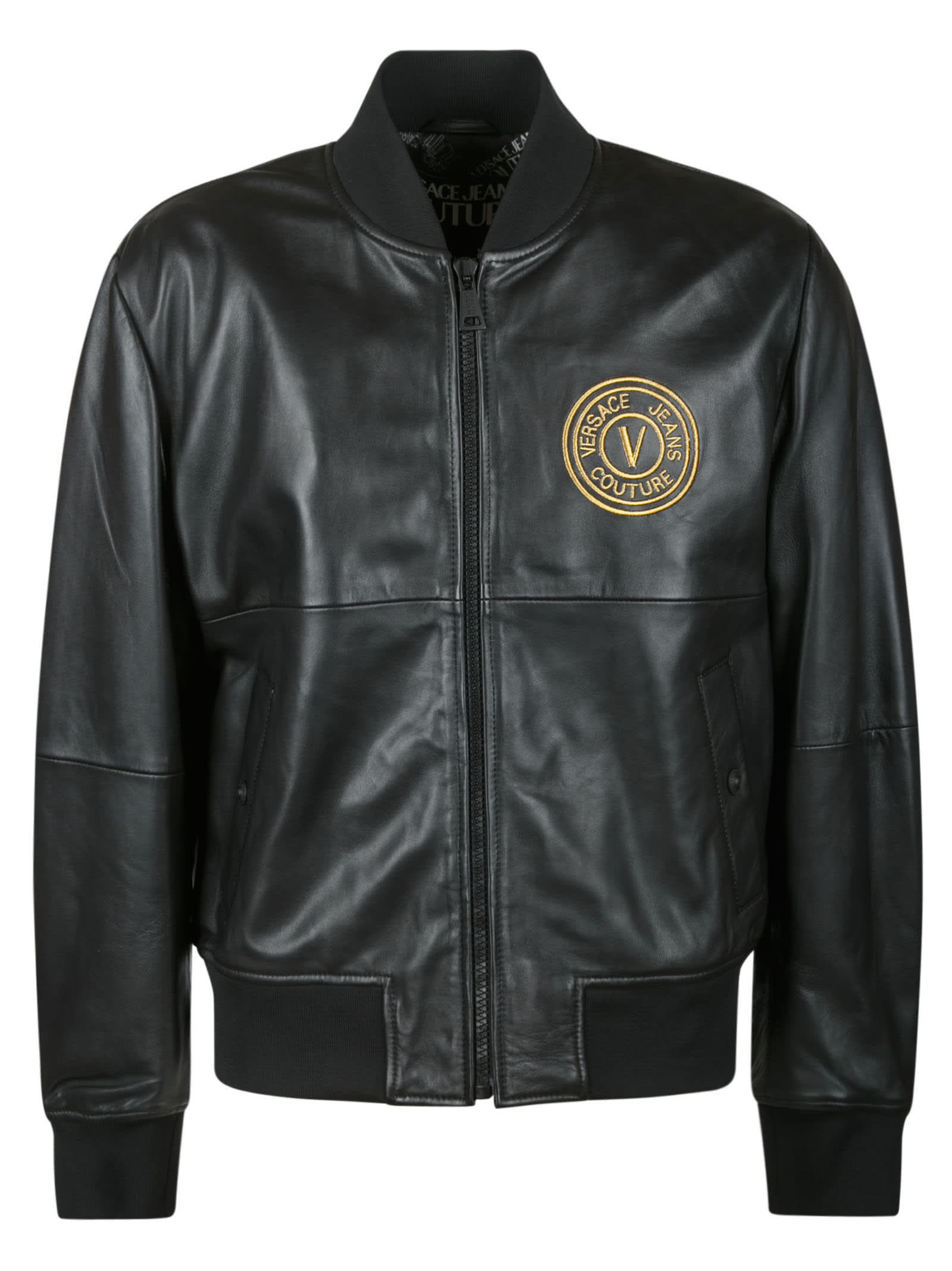 Versace Jeans Couture Logo Zip Bomber