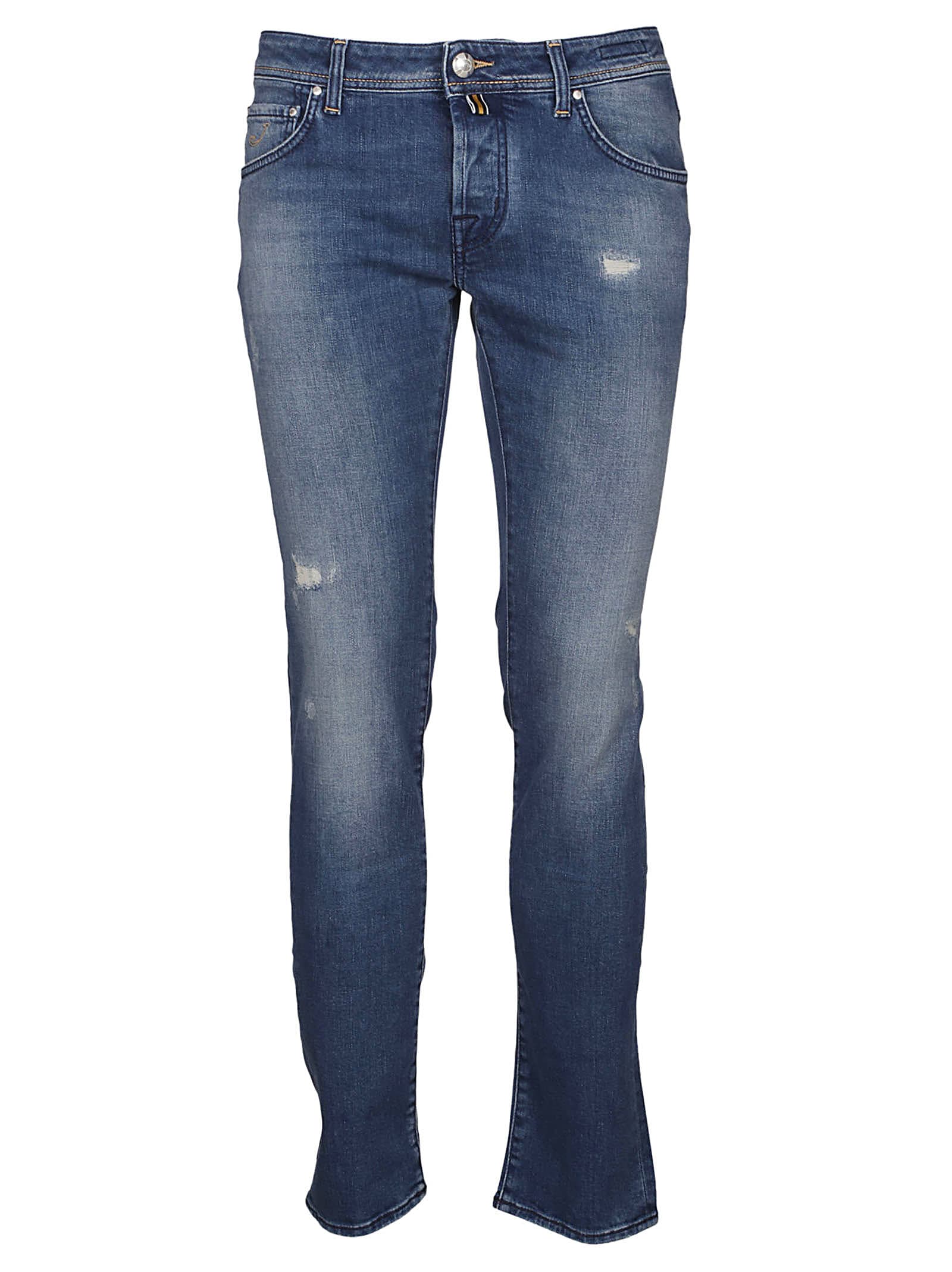 Jacob Cohen Jacob Cohen Distressed Jeans - Blu - 10855265 | italist