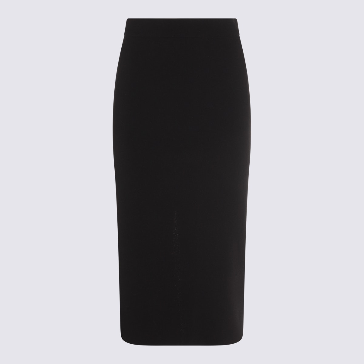 Black Losanna Midi Skirt