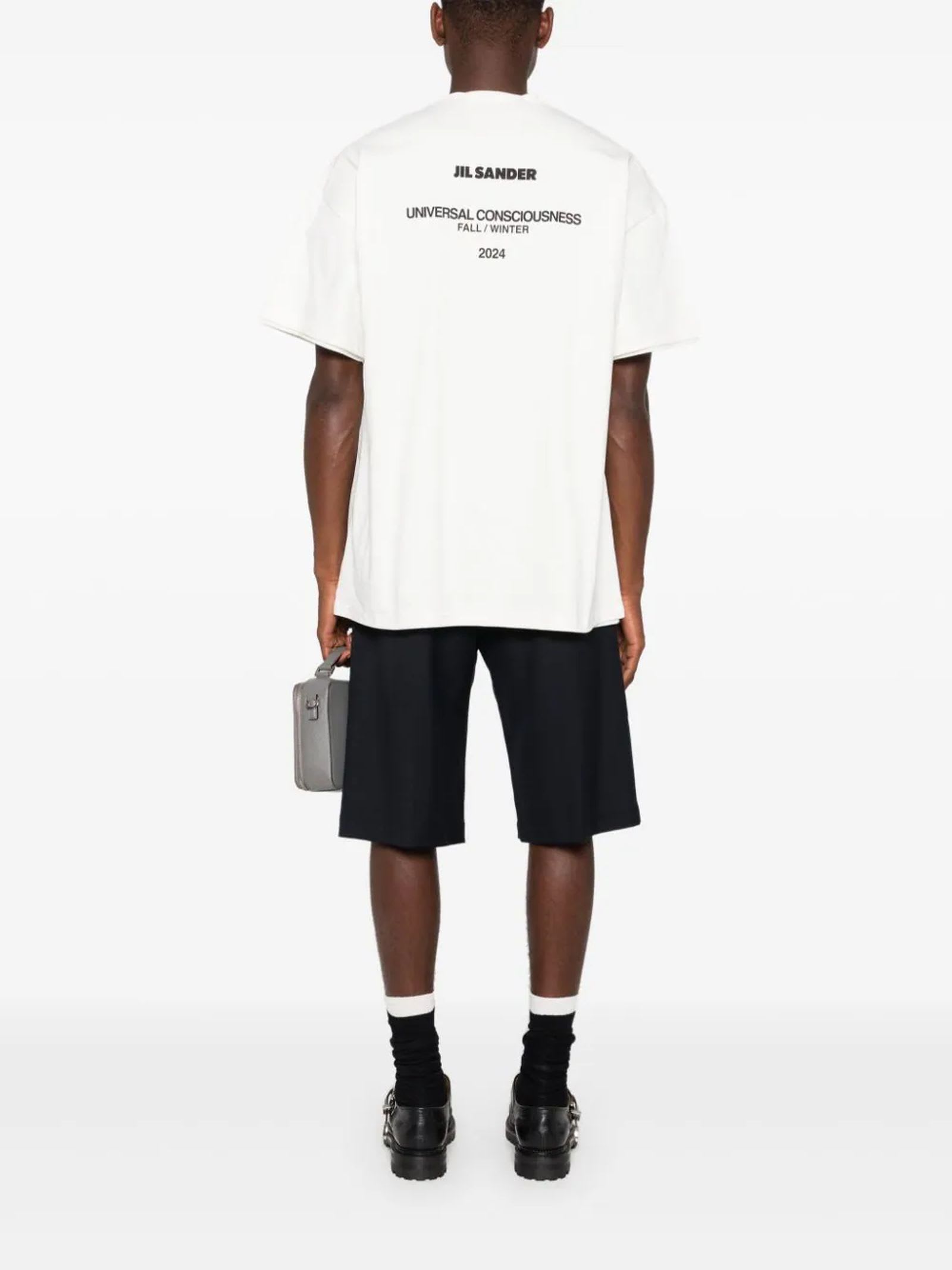 Shop Jil Sander T-shirts And Polos White