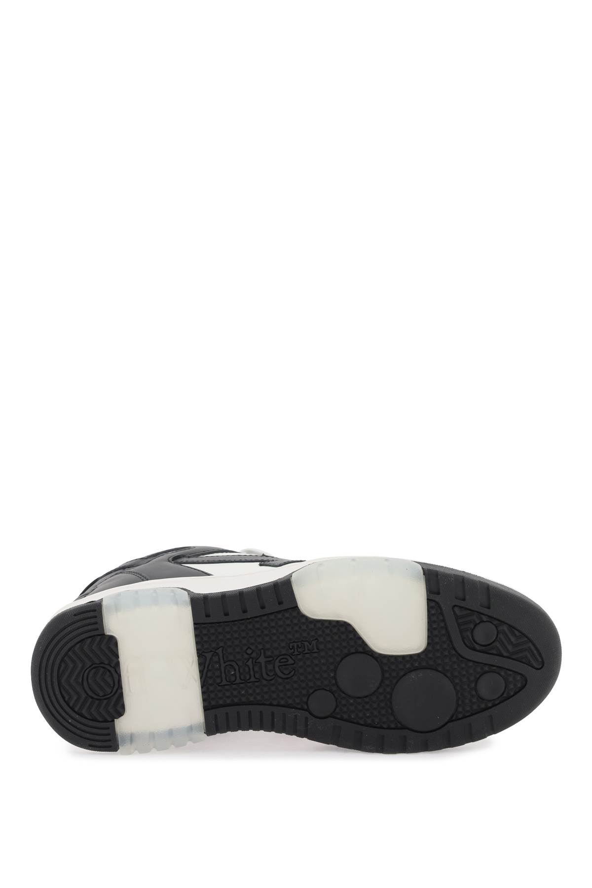 Off-white Off White Out Of Office Leather Sneakers In Multi