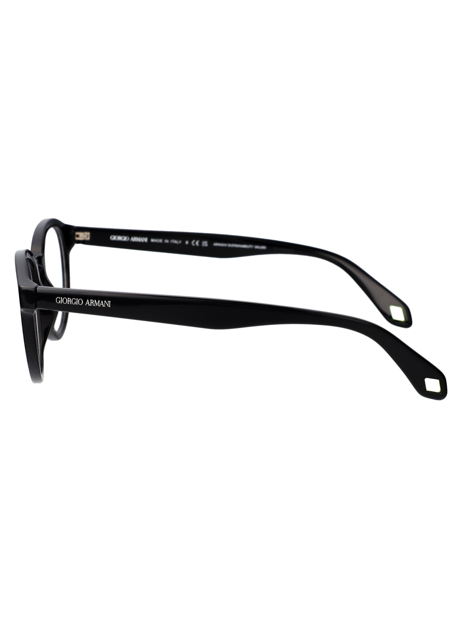 Shop Giorgio Armani 0ar7248 Glasses In 5875 Black