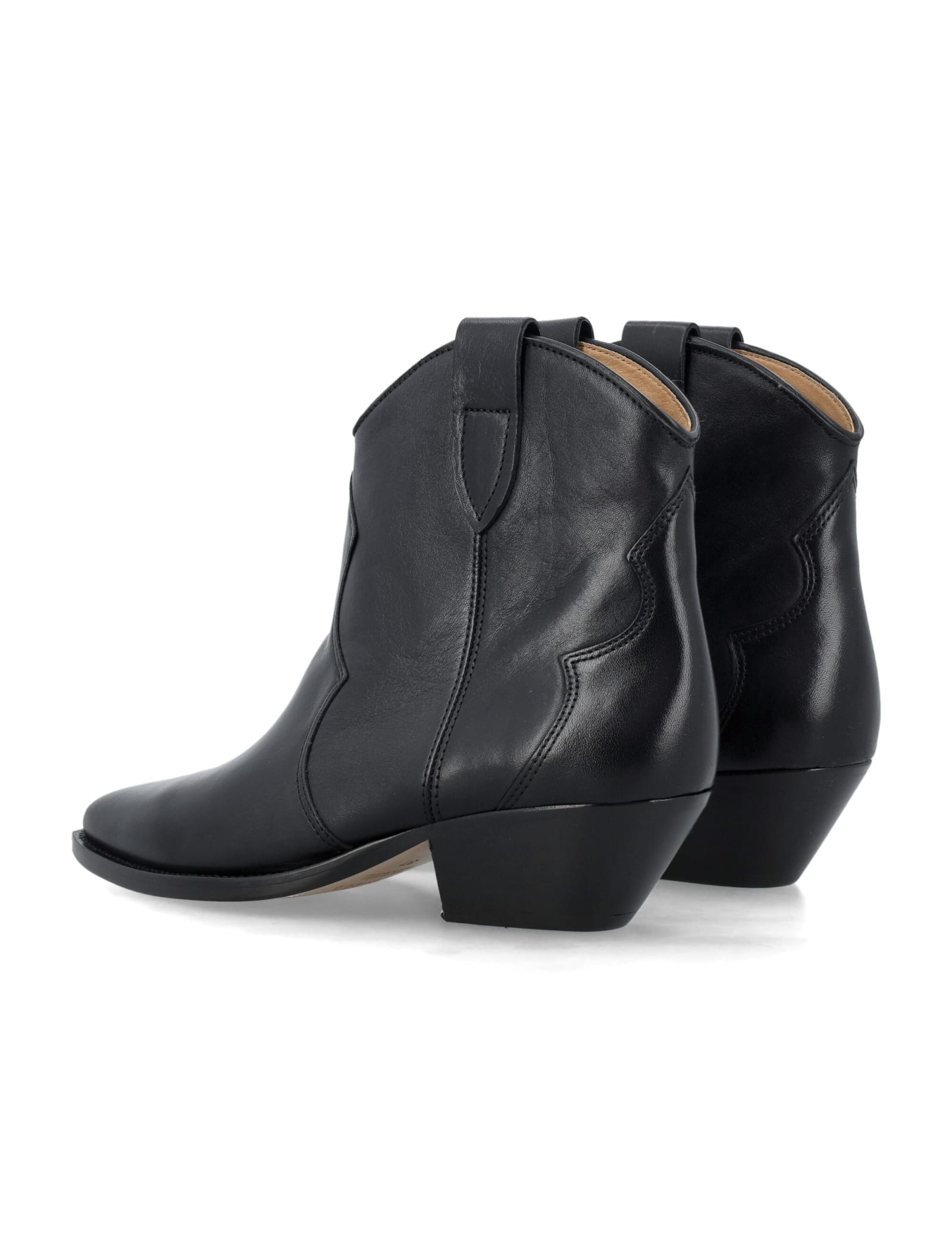 Shop Isabel Marant Dewina Boots In Black