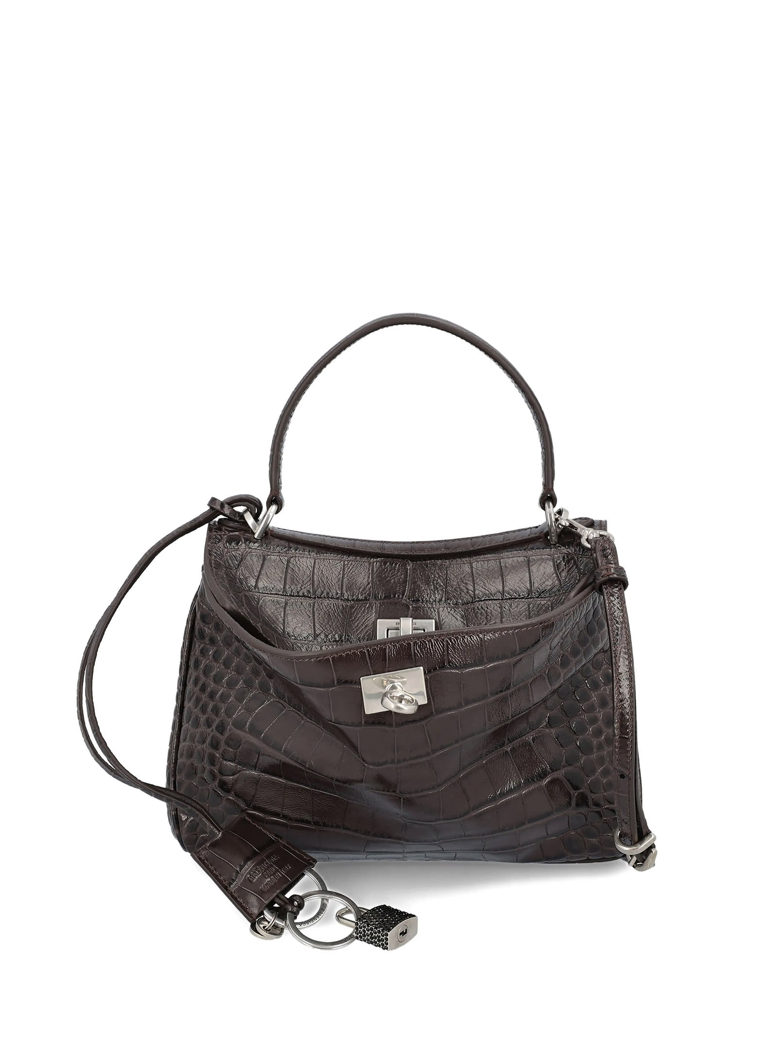 Balenciaga Rodeo Mini Handbag In Brown