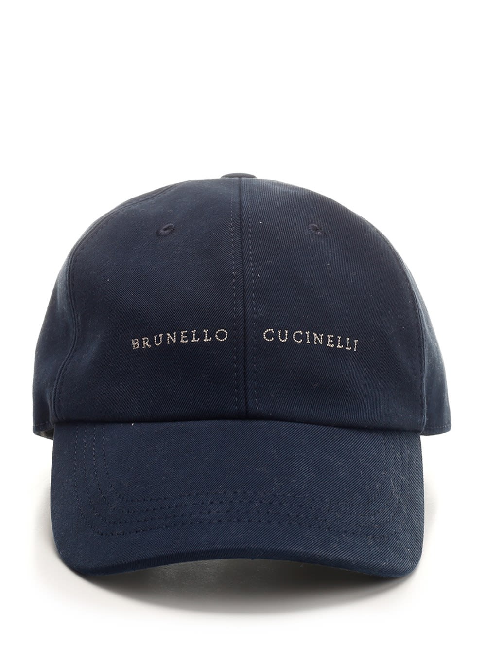 Brunello Cucinelli Baseball Cap In Blue