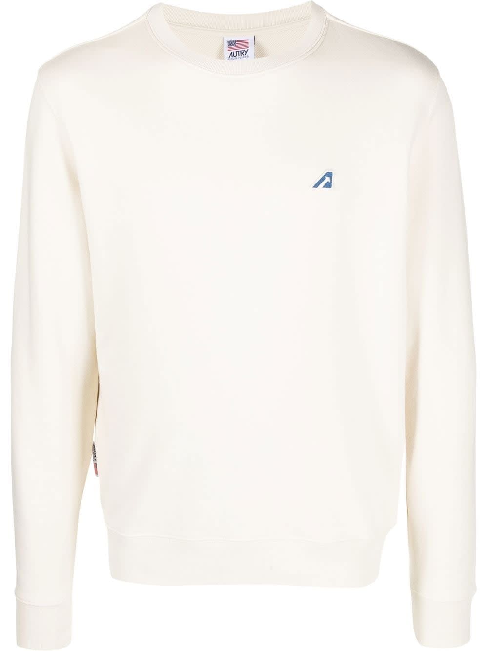 Autry Tennis Academy Sweatshirt In White